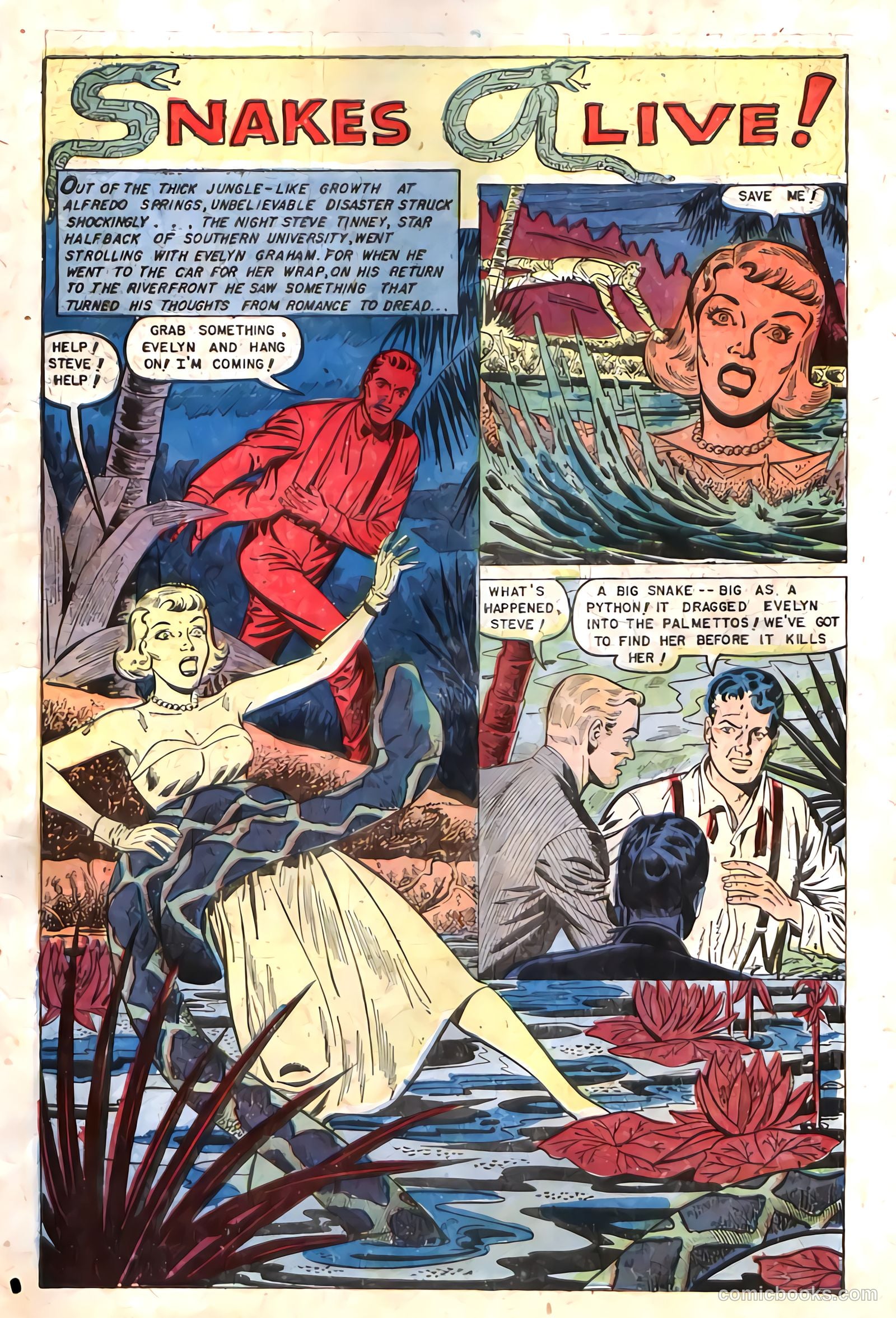 Baffling Mysteries #15 (1953) — page 3 of 36