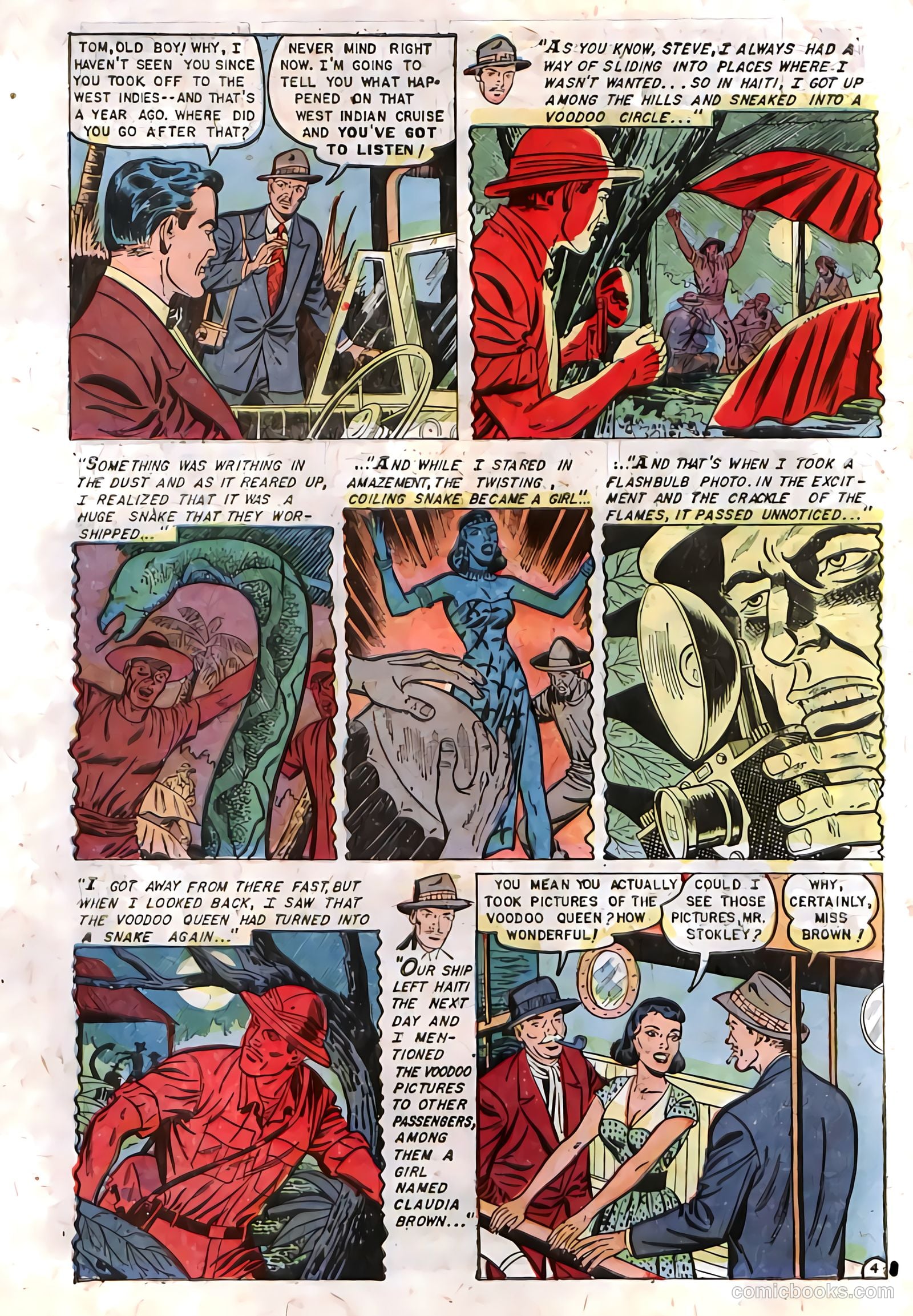 Baffling Mysteries #15 (1953) — page 6 of 36