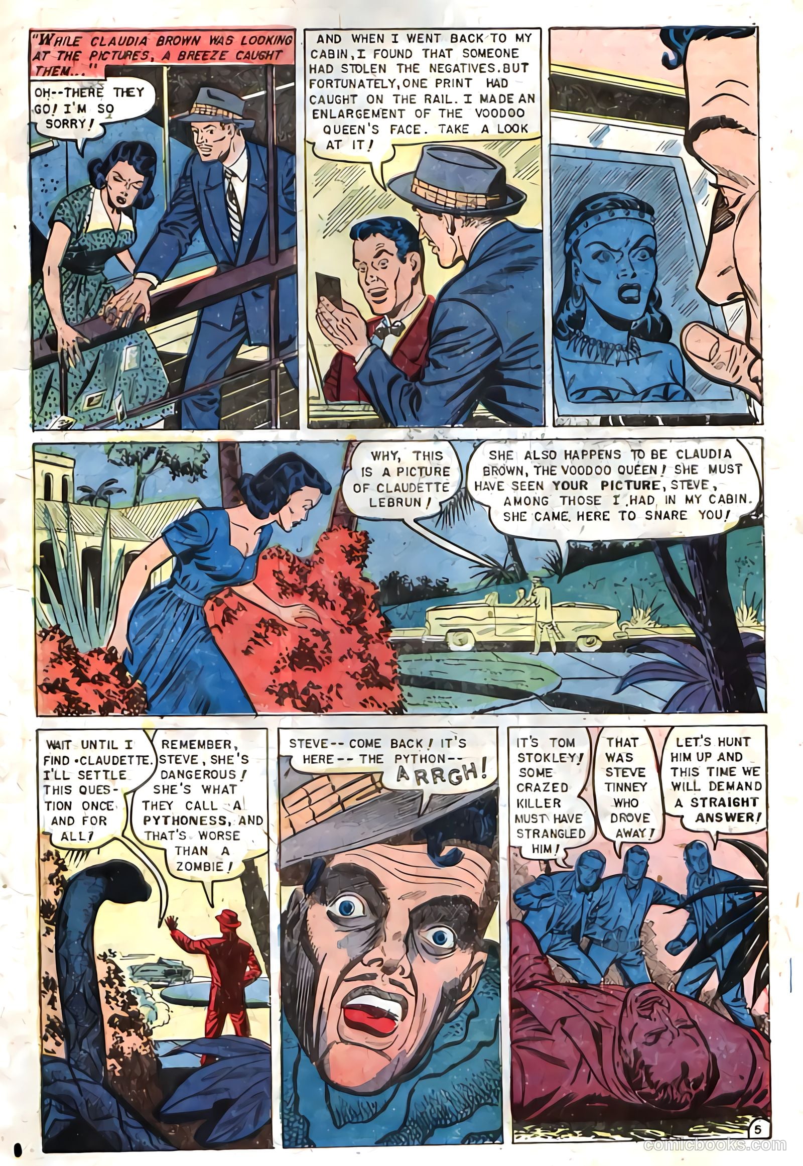 Baffling Mysteries #15 (1953) — page 7 of 36