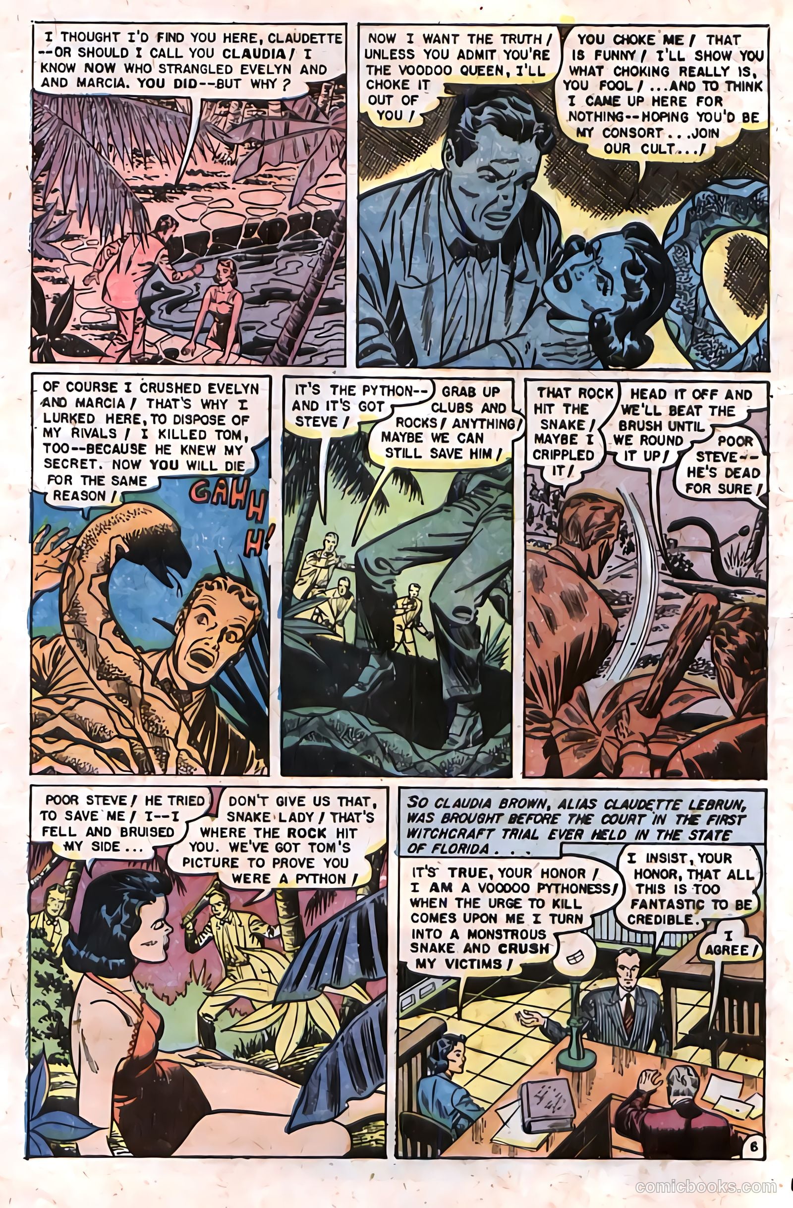 Baffling Mysteries #15 (1953) — page 8 of 36