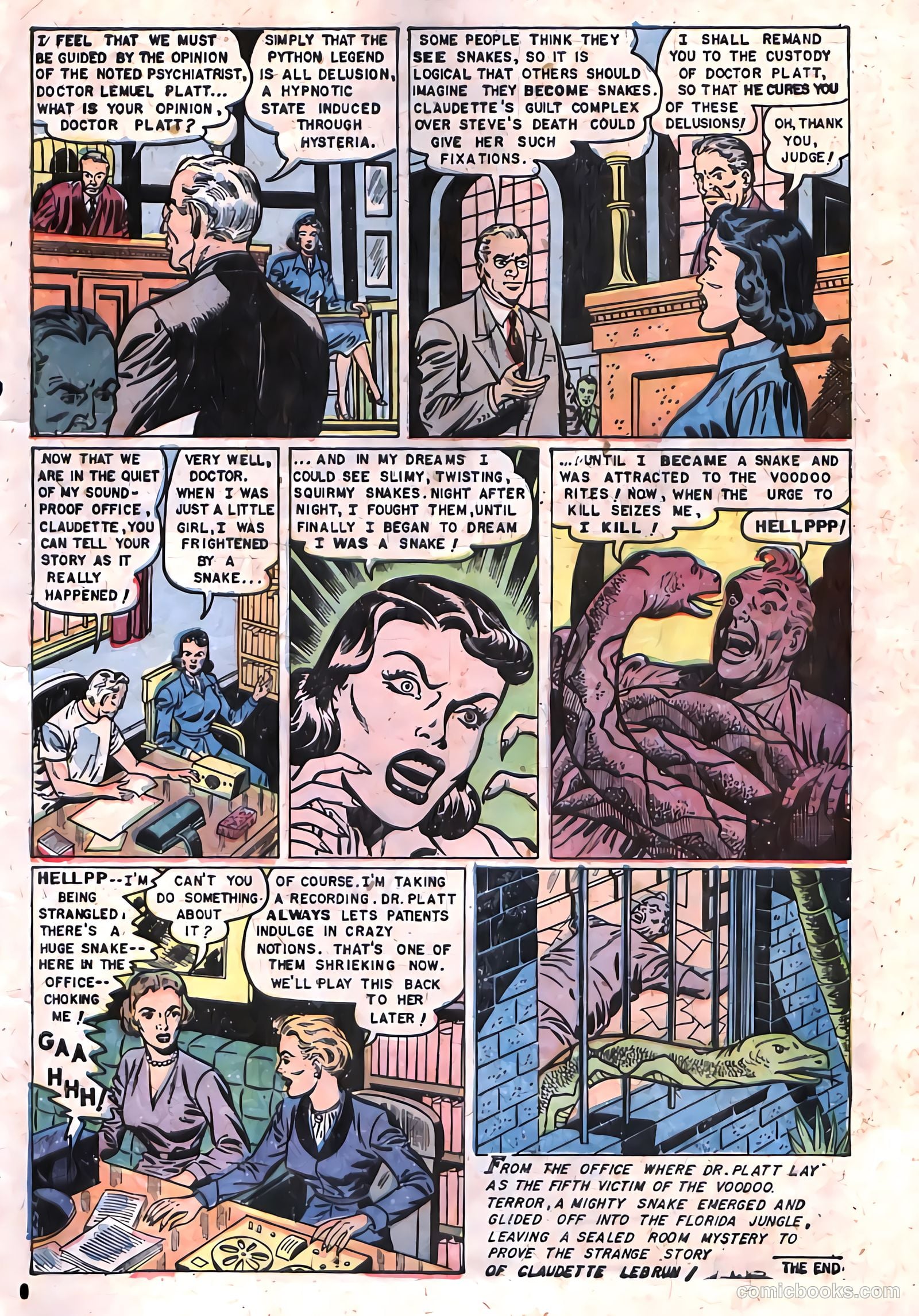 Baffling Mysteries #15 (1953) — page 9 of 36