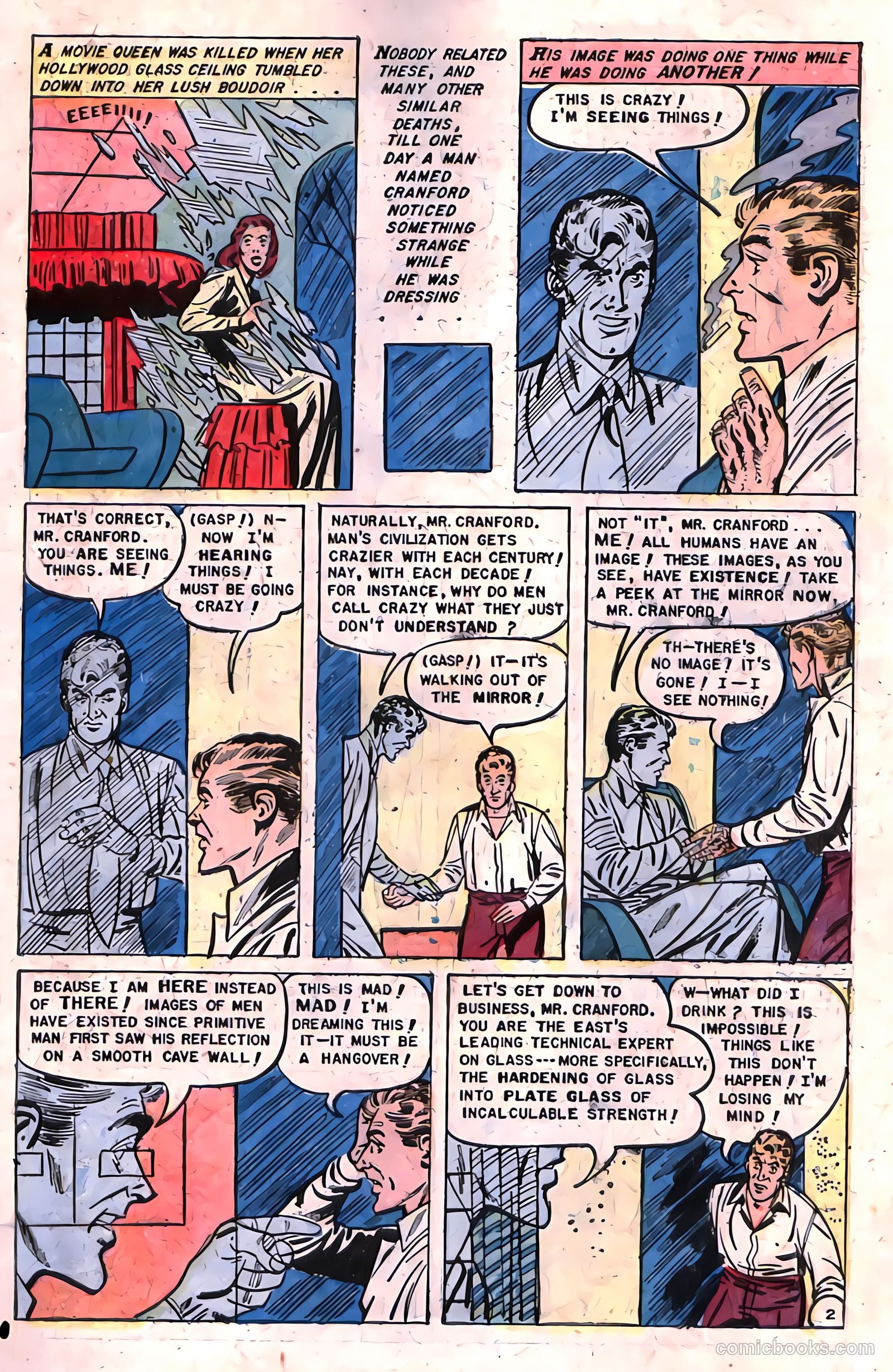 Baffling Mysteries #15 (1953) — page 19 of 36