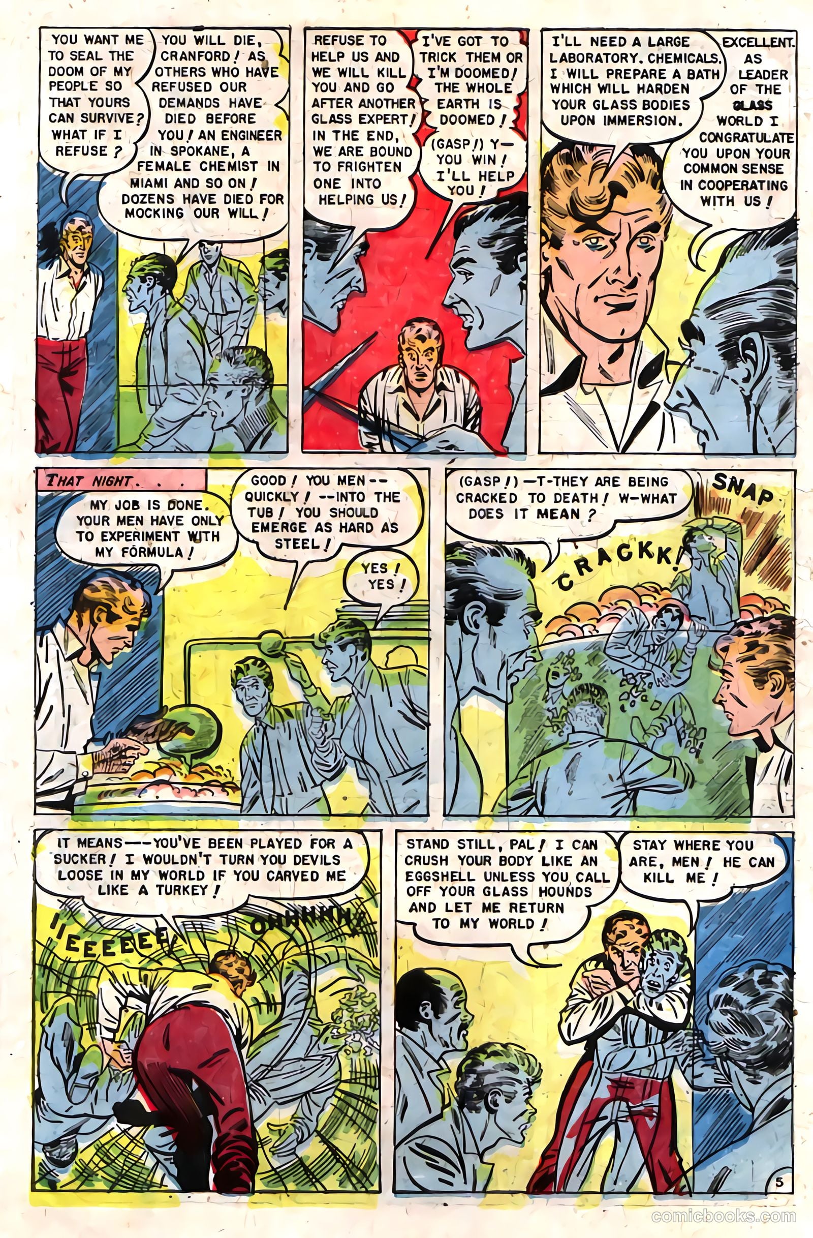 Baffling Mysteries #15 (1953) — page 22 of 36