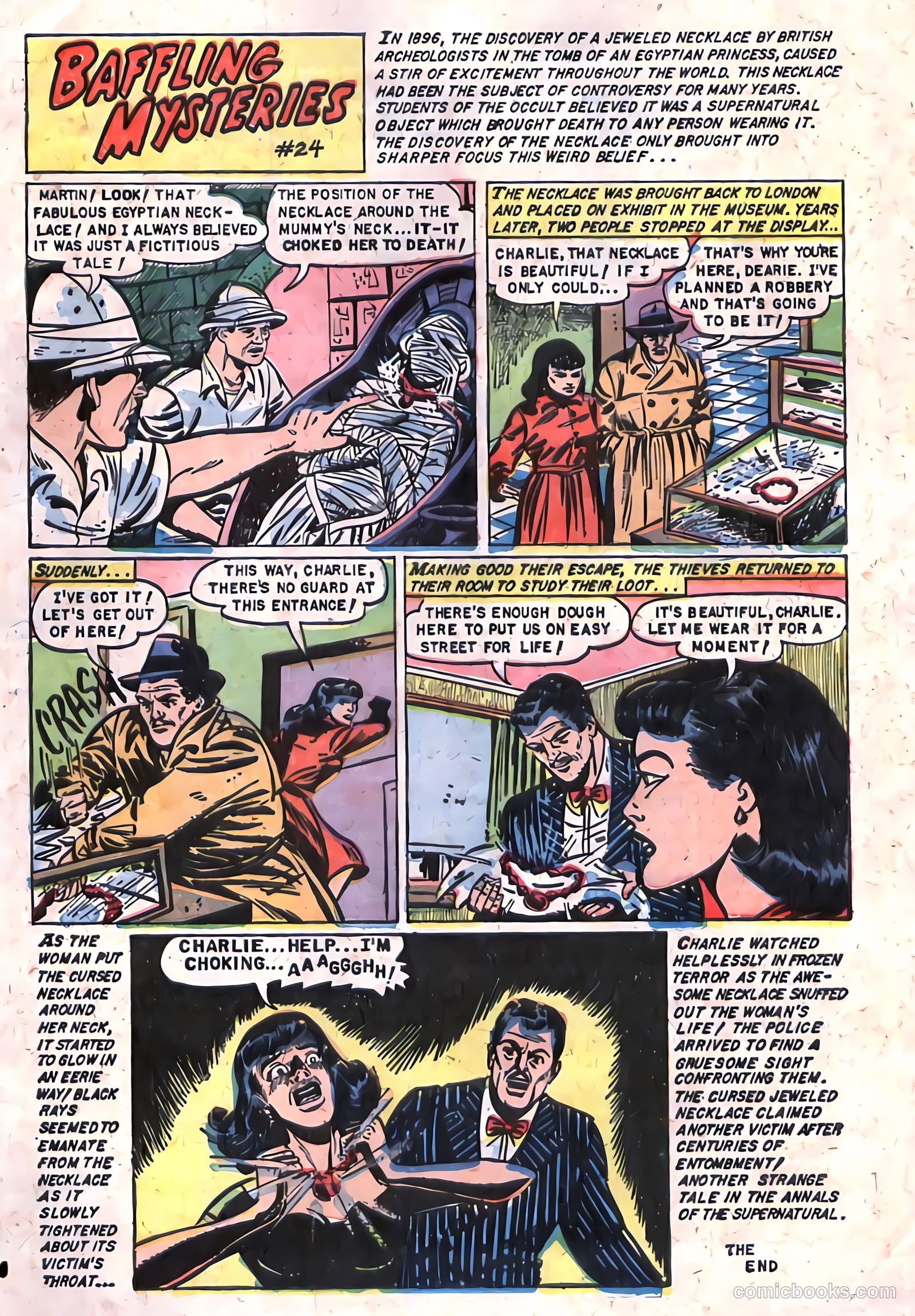 Baffling Mysteries #15 (1953) — page 25 of 36