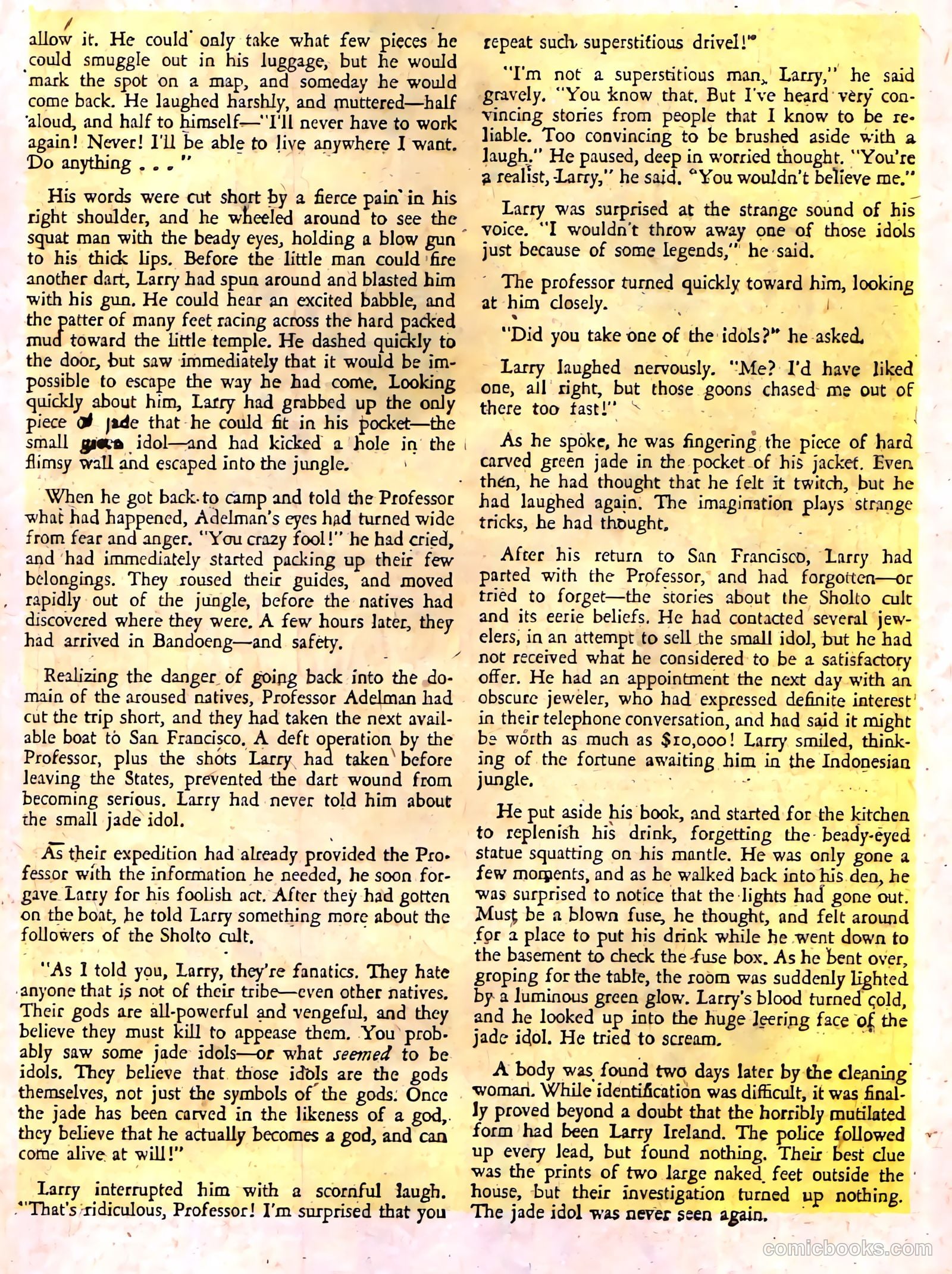 Baffling Mysteries #15 (1953) — page 27 of 36