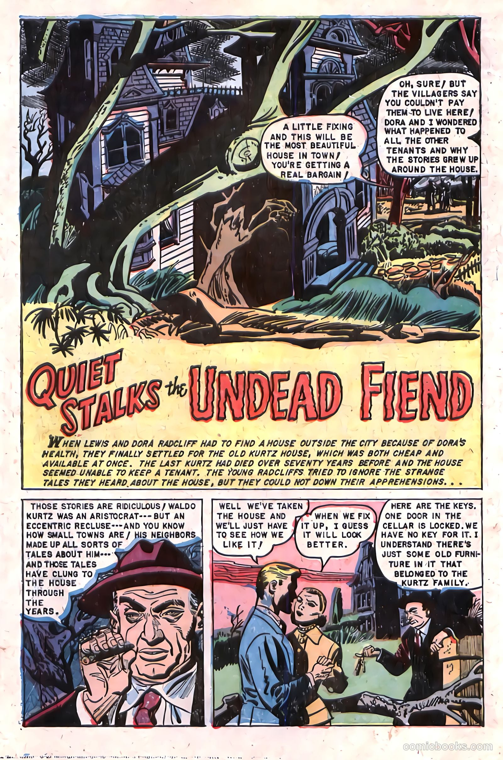 Baffling Mysteries #15 (1953) — page 28 of 36