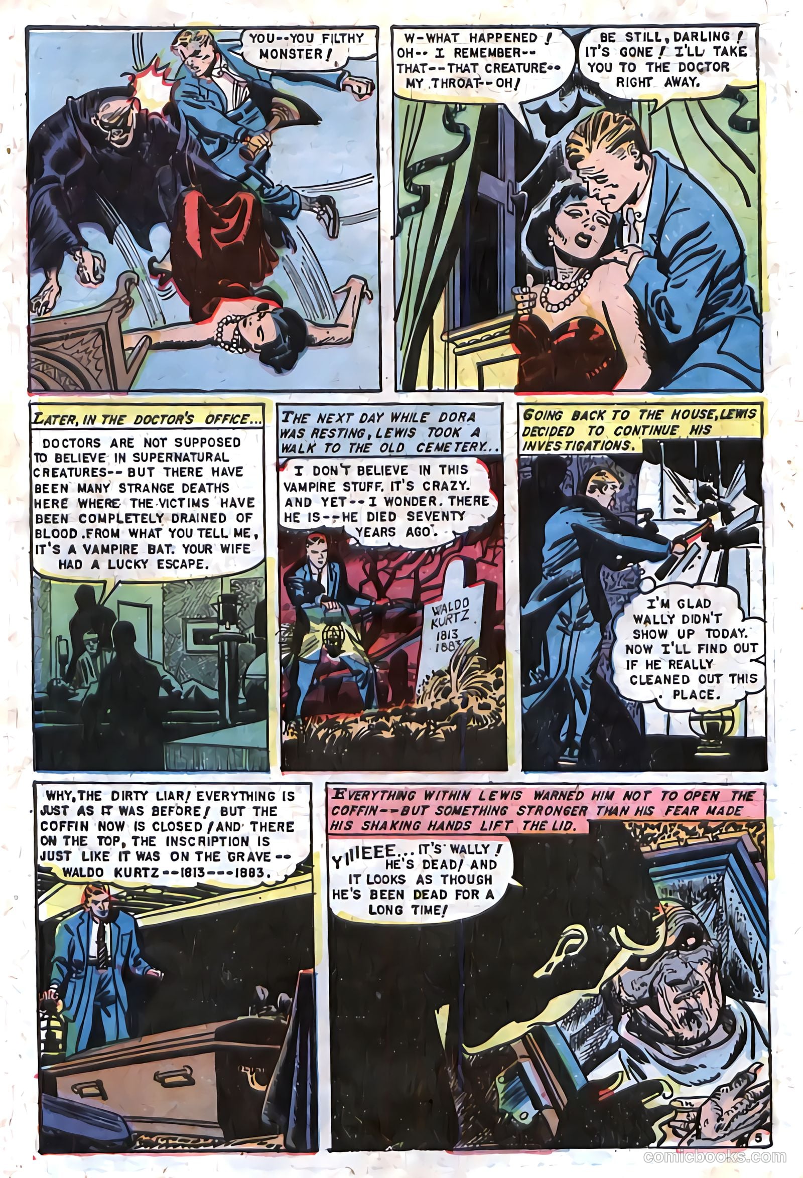 Baffling Mysteries #15 (1953) — page 32 of 36