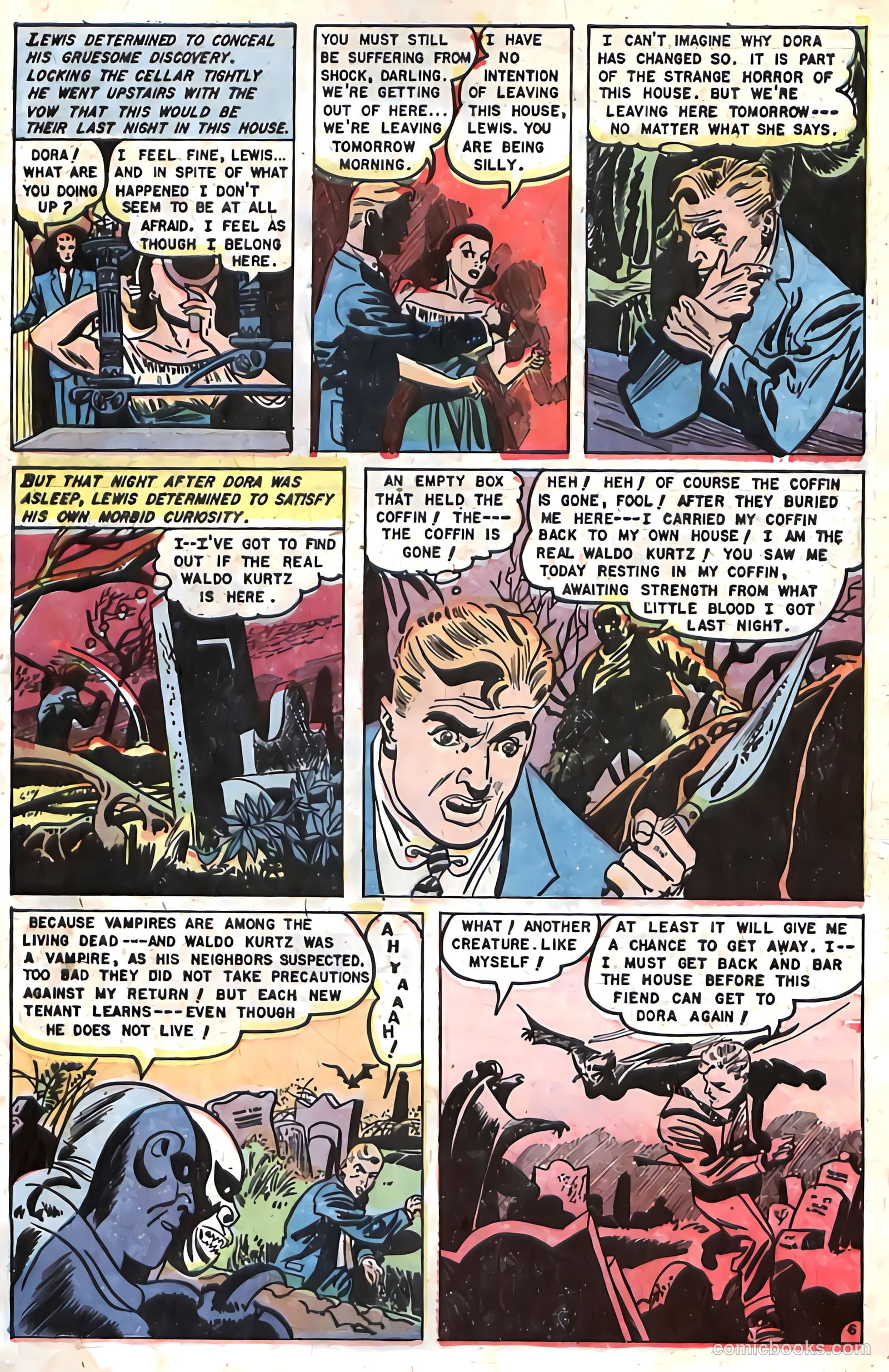 Baffling Mysteries #15 (1953) — page 33 of 36