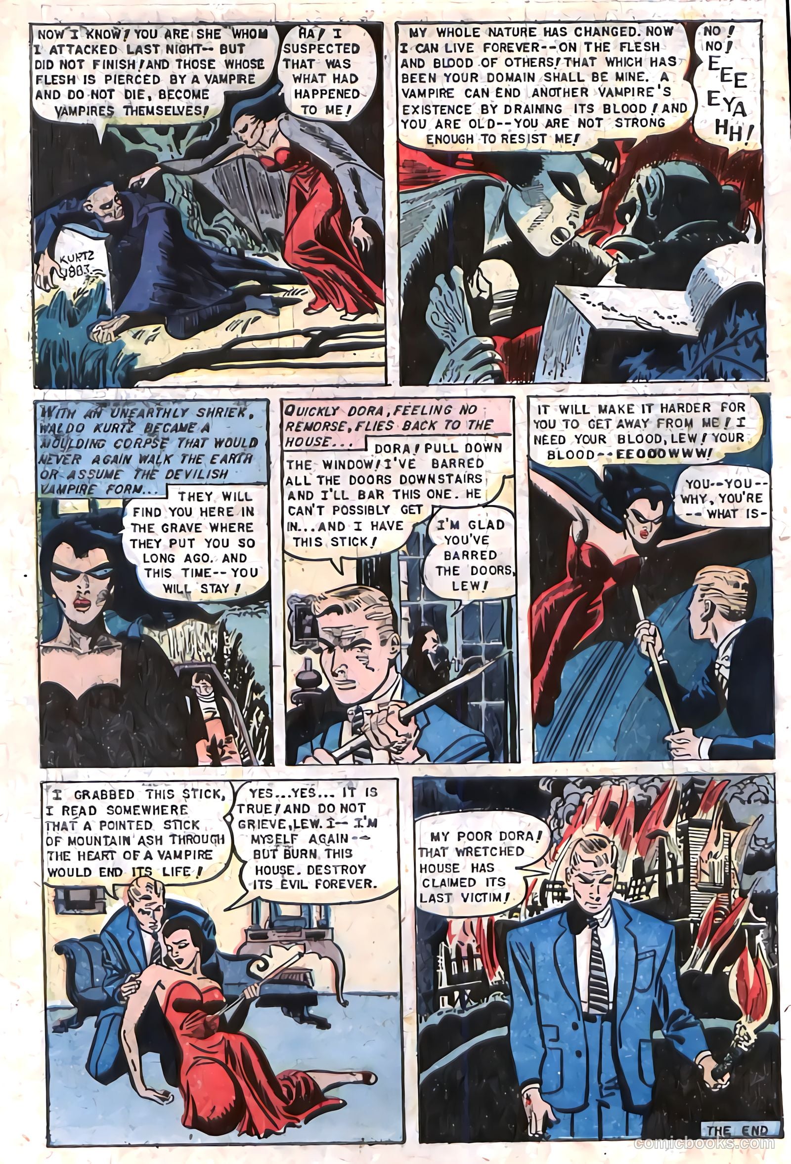 Baffling Mysteries #15 (1953) — page 34 of 36