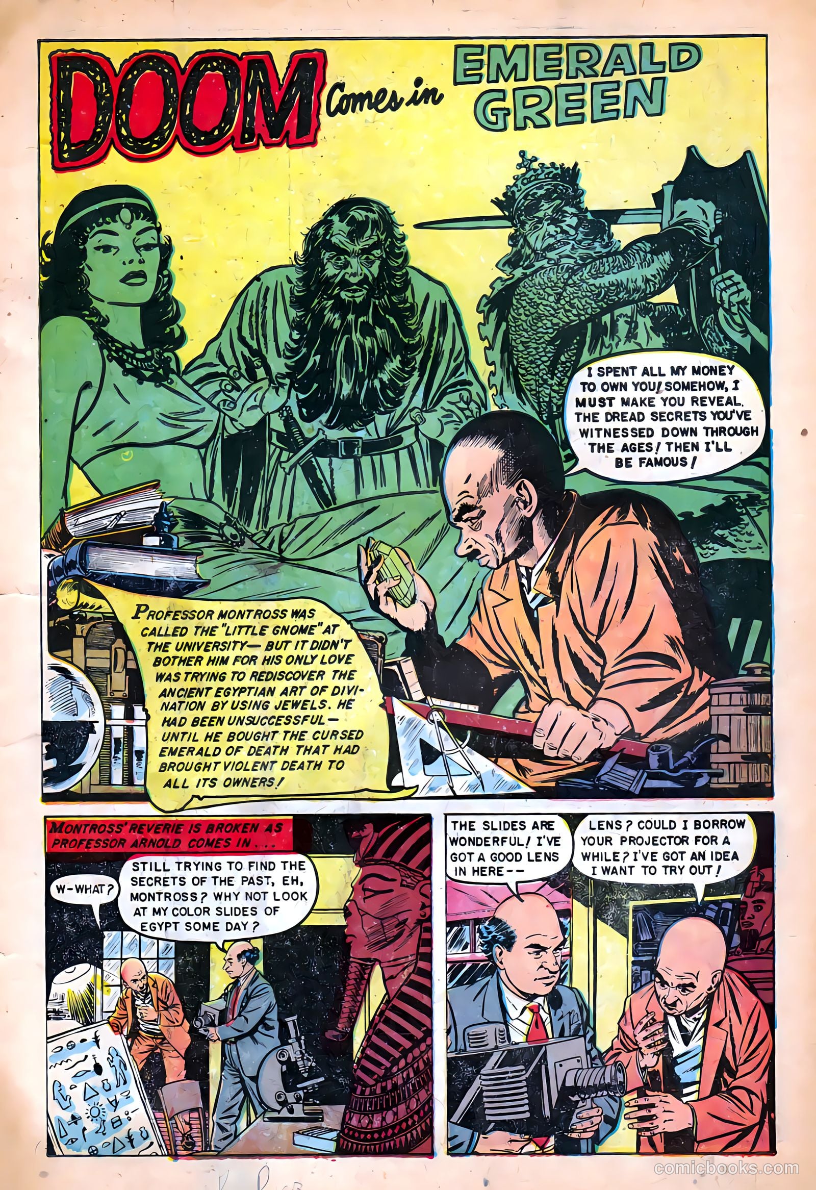Baffling Mysteries #16 (1953) — page 3 of 36