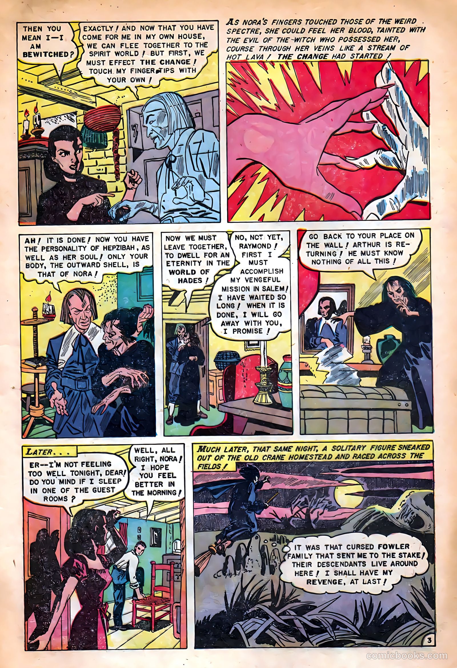 Baffling Mysteries #16 (1953) — page 13 of 36