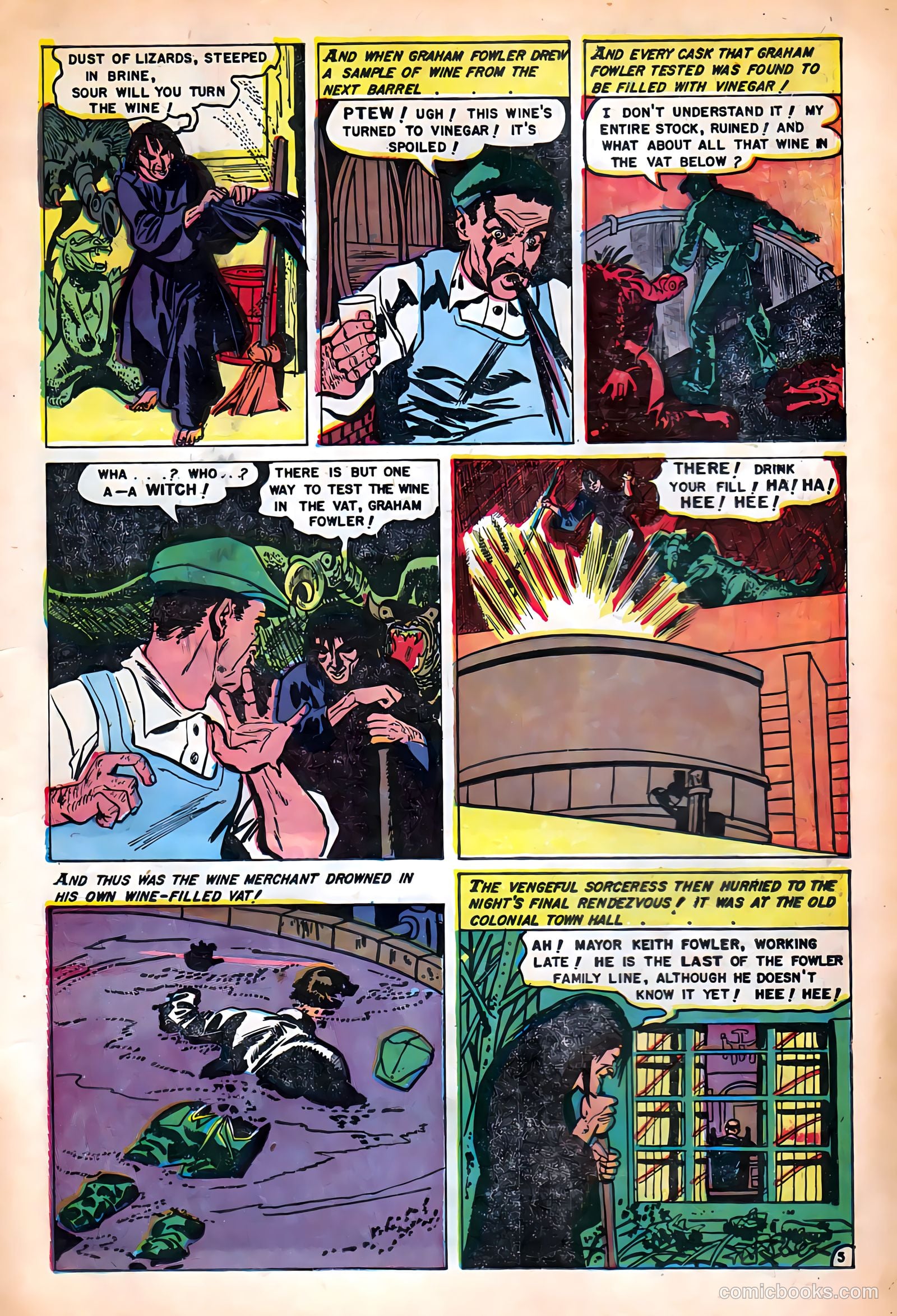 Baffling Mysteries #16 (1953) — page 15 of 36