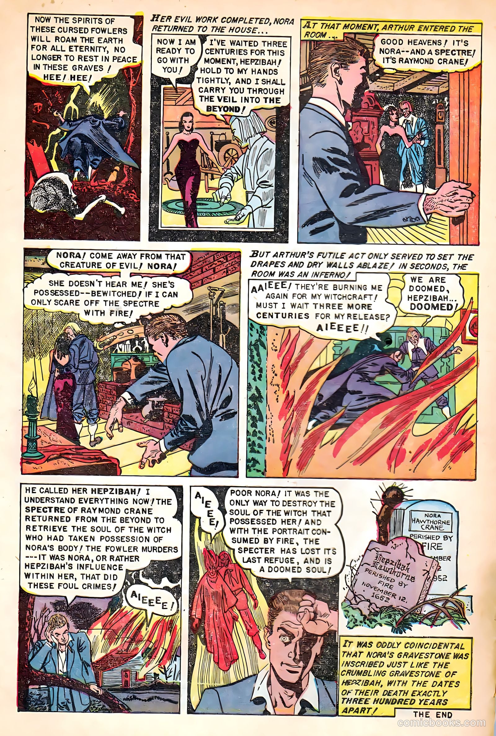 Baffling Mysteries #16 (1953) — page 17 of 36