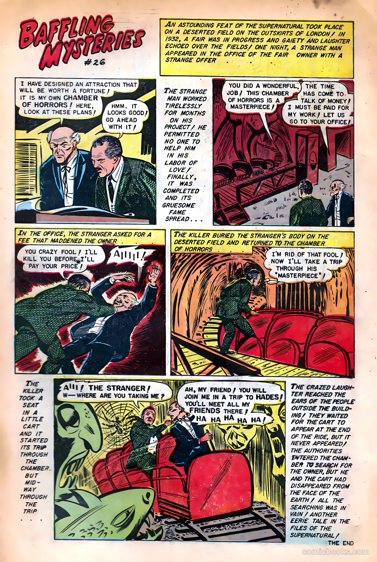Baffling Mysteries #16 (1953) — page 18 of 36