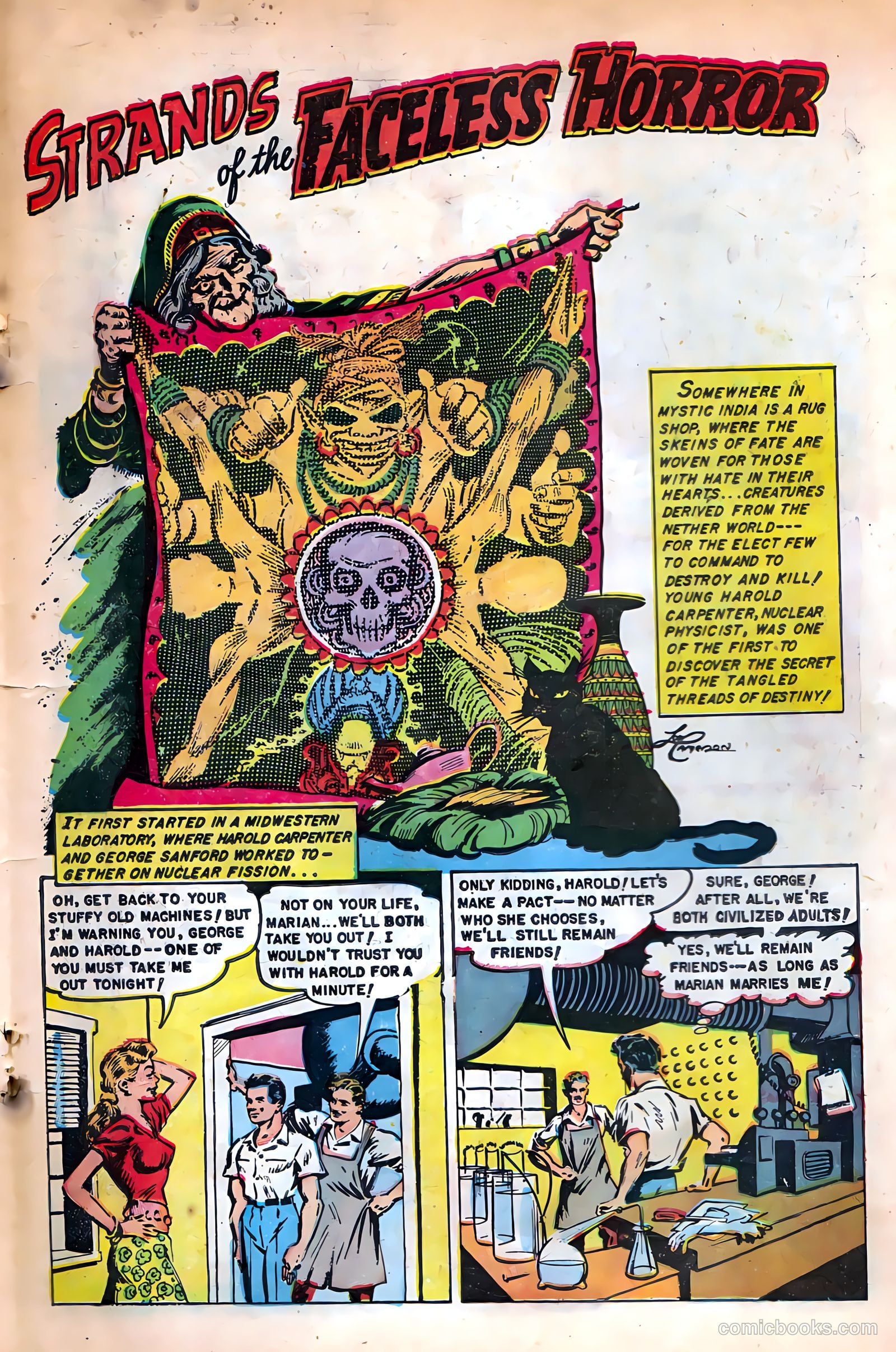 Baffling Mysteries #16 (1953) — page 19 of 36