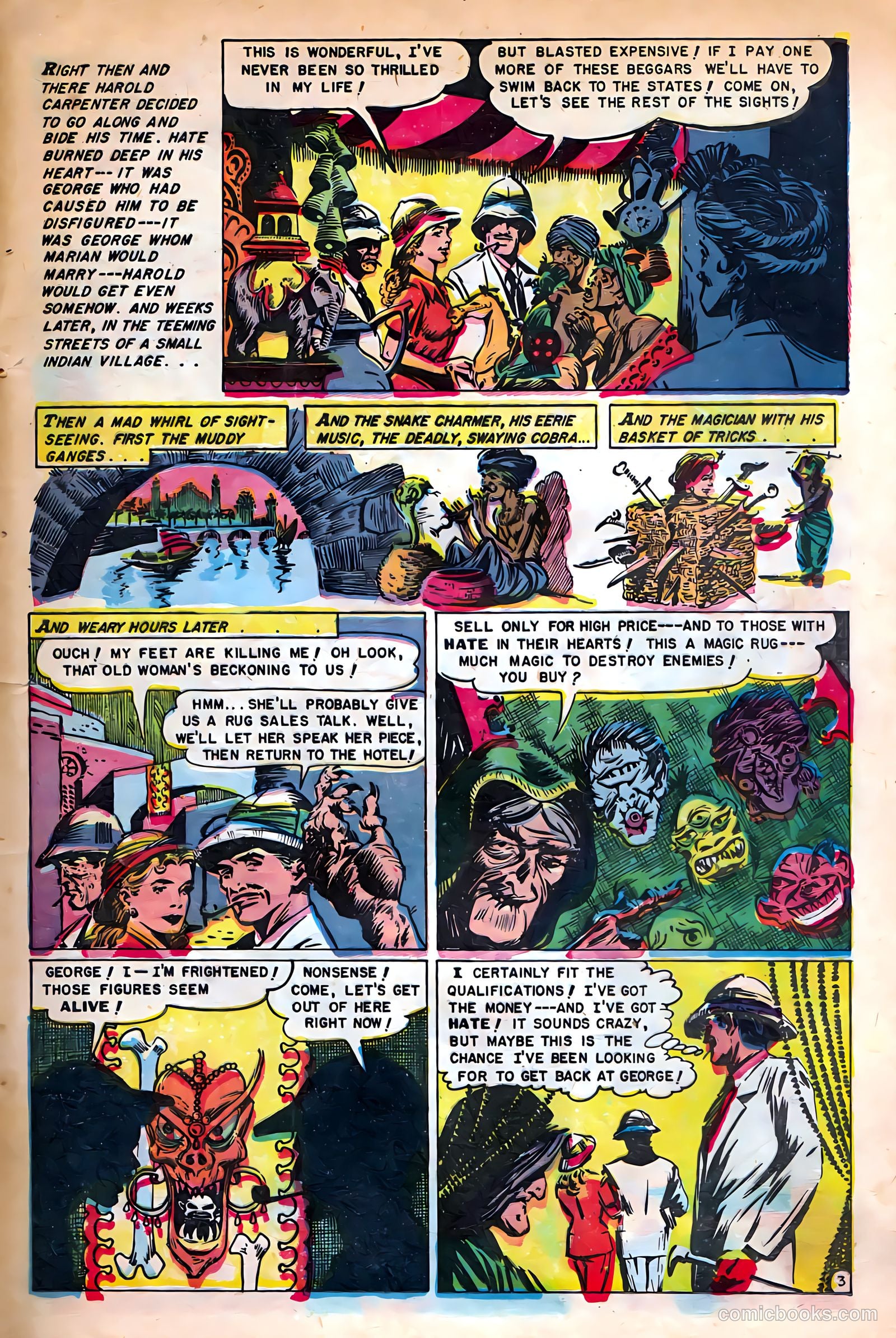 Baffling Mysteries #16 (1953) — page 21 of 36