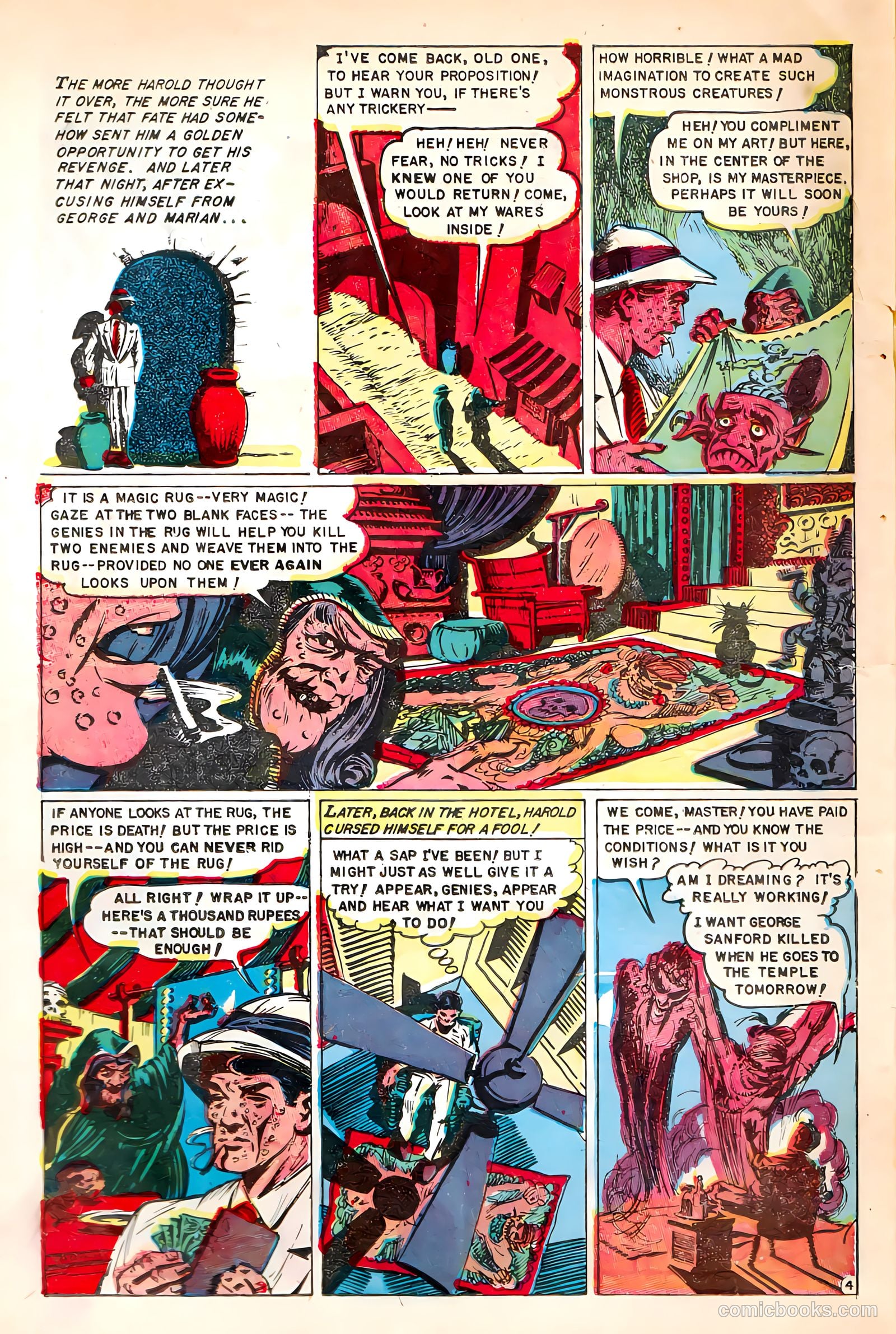 Baffling Mysteries #16 (1953) — page 22 of 36