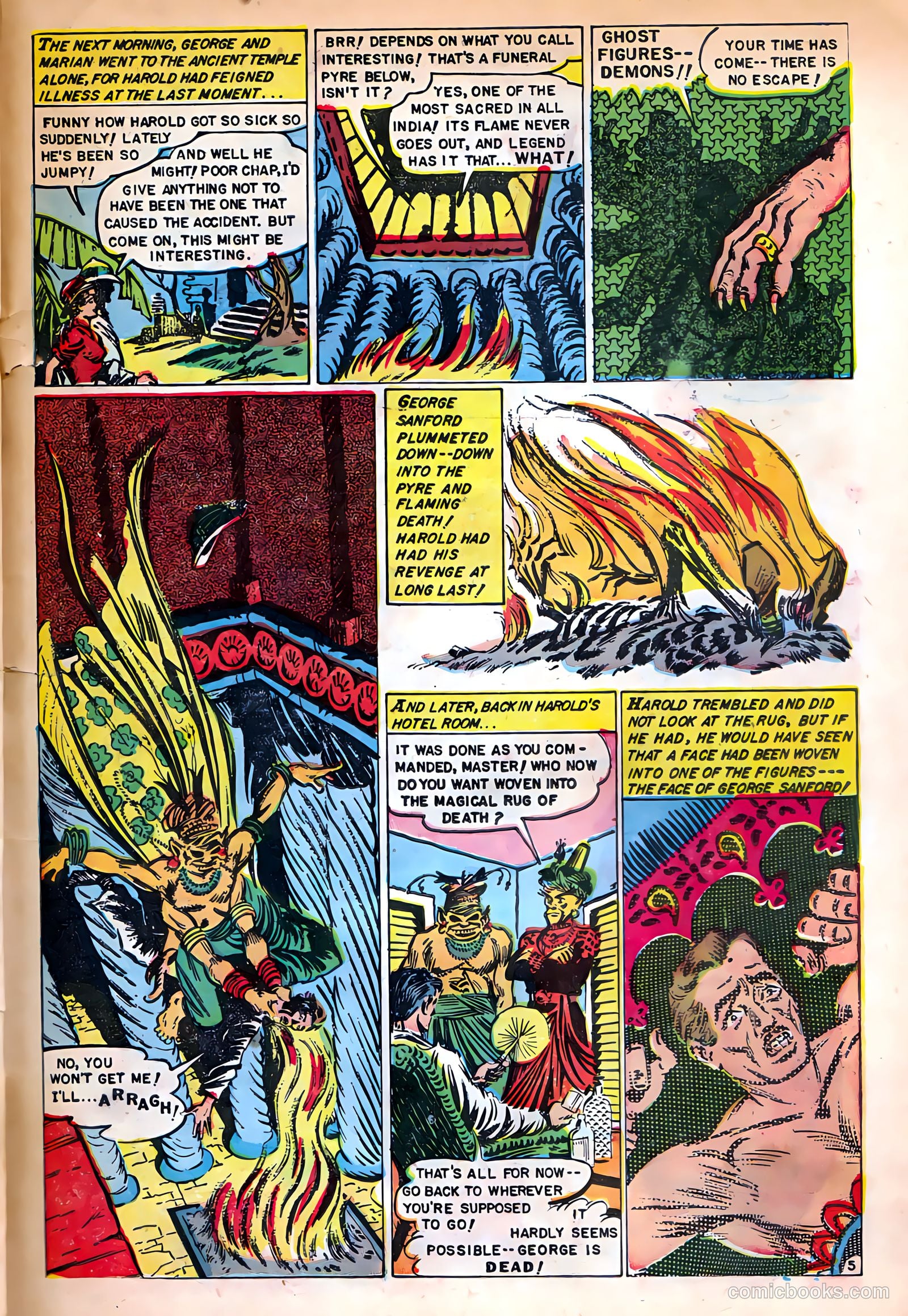 Baffling Mysteries #16 (1953) — page 23 of 36