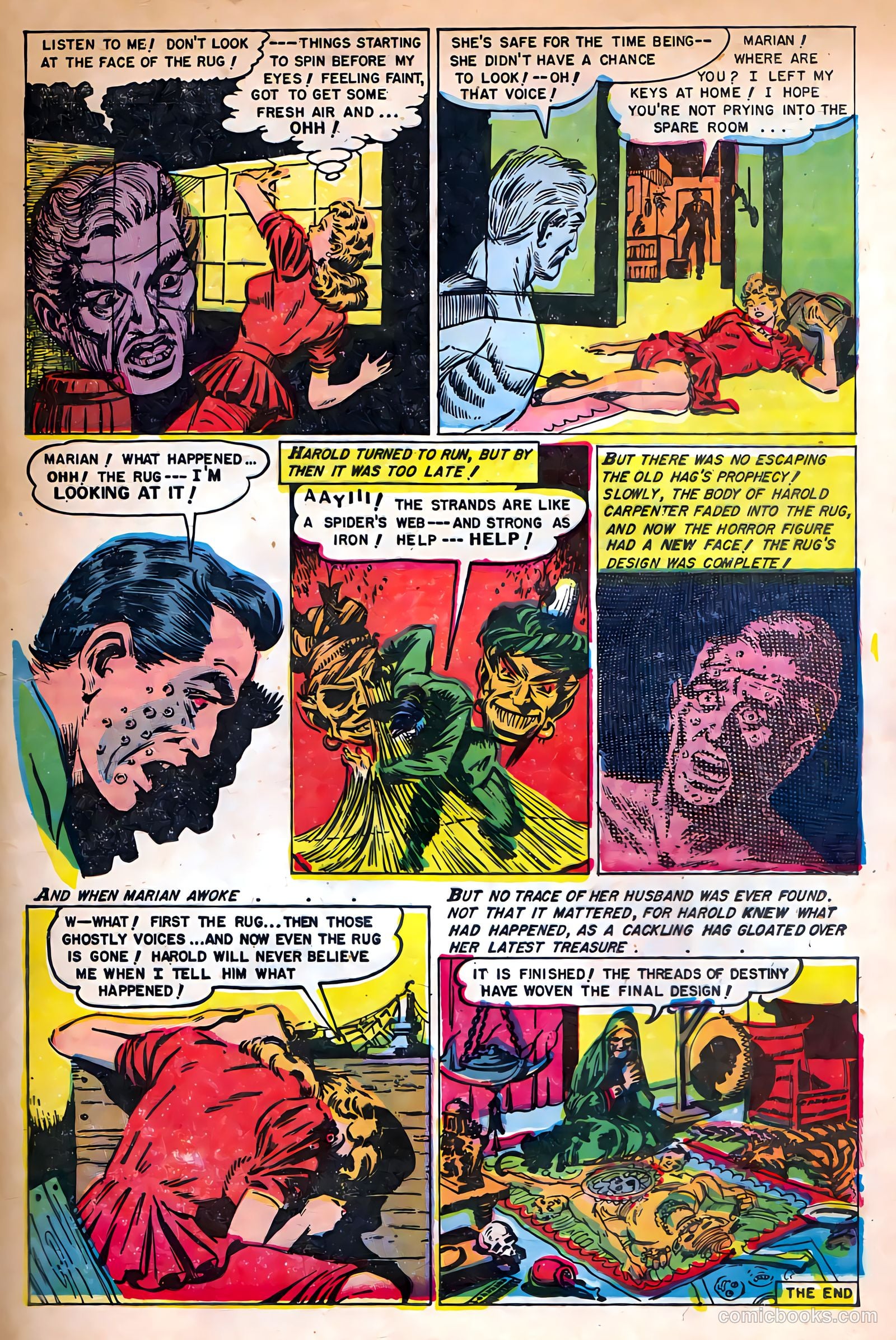 Baffling Mysteries #16 (1953) — page 25 of 36