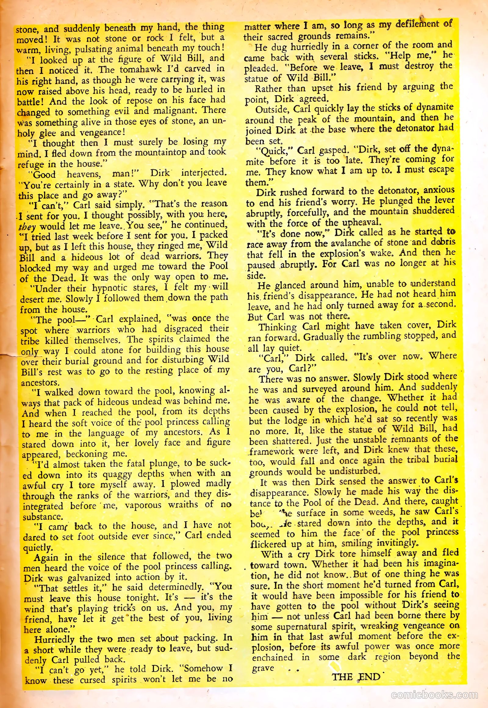 Baffling Mysteries #16 (1953) — page 27 of 36