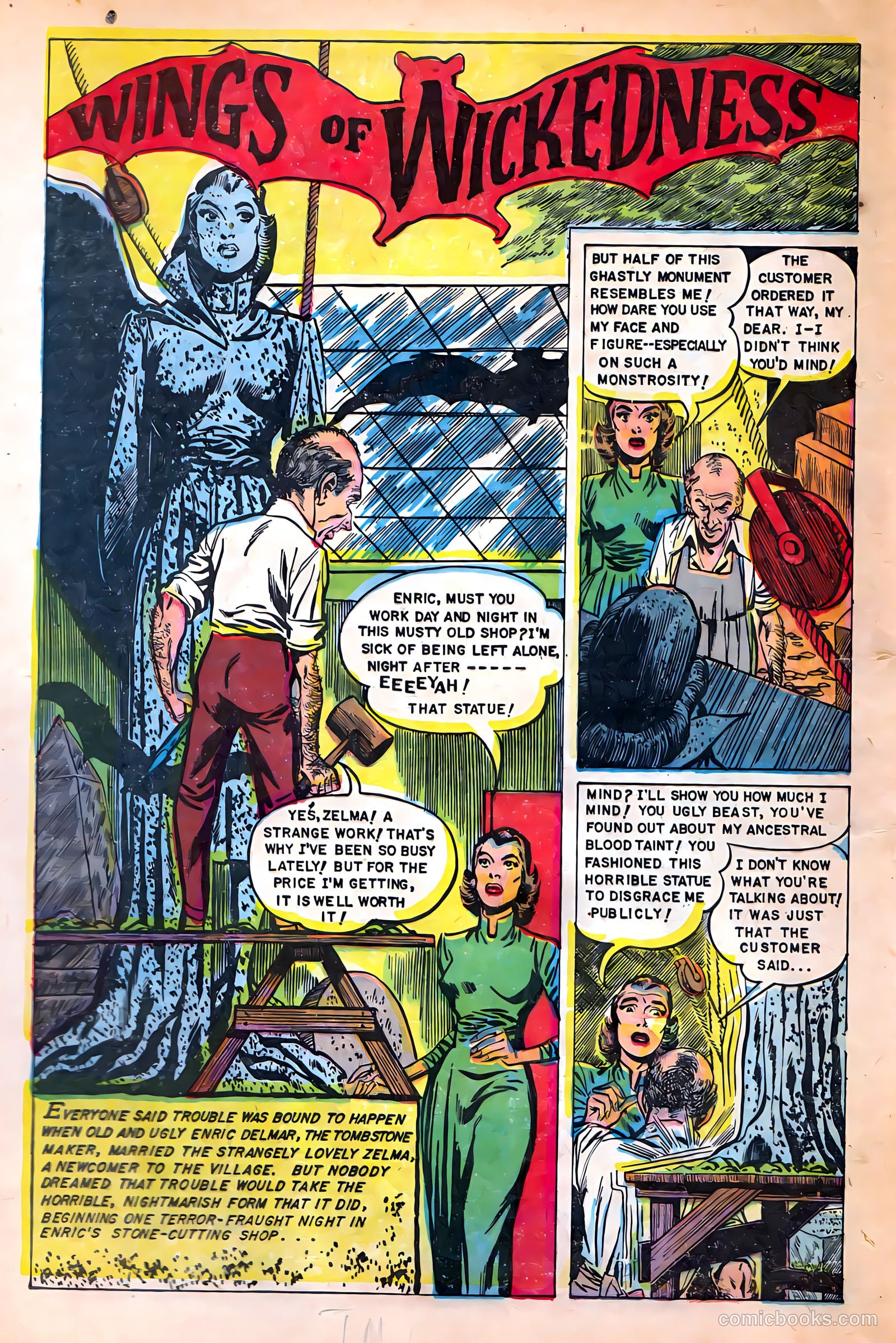 Baffling Mysteries #16 (1953) — page 28 of 36