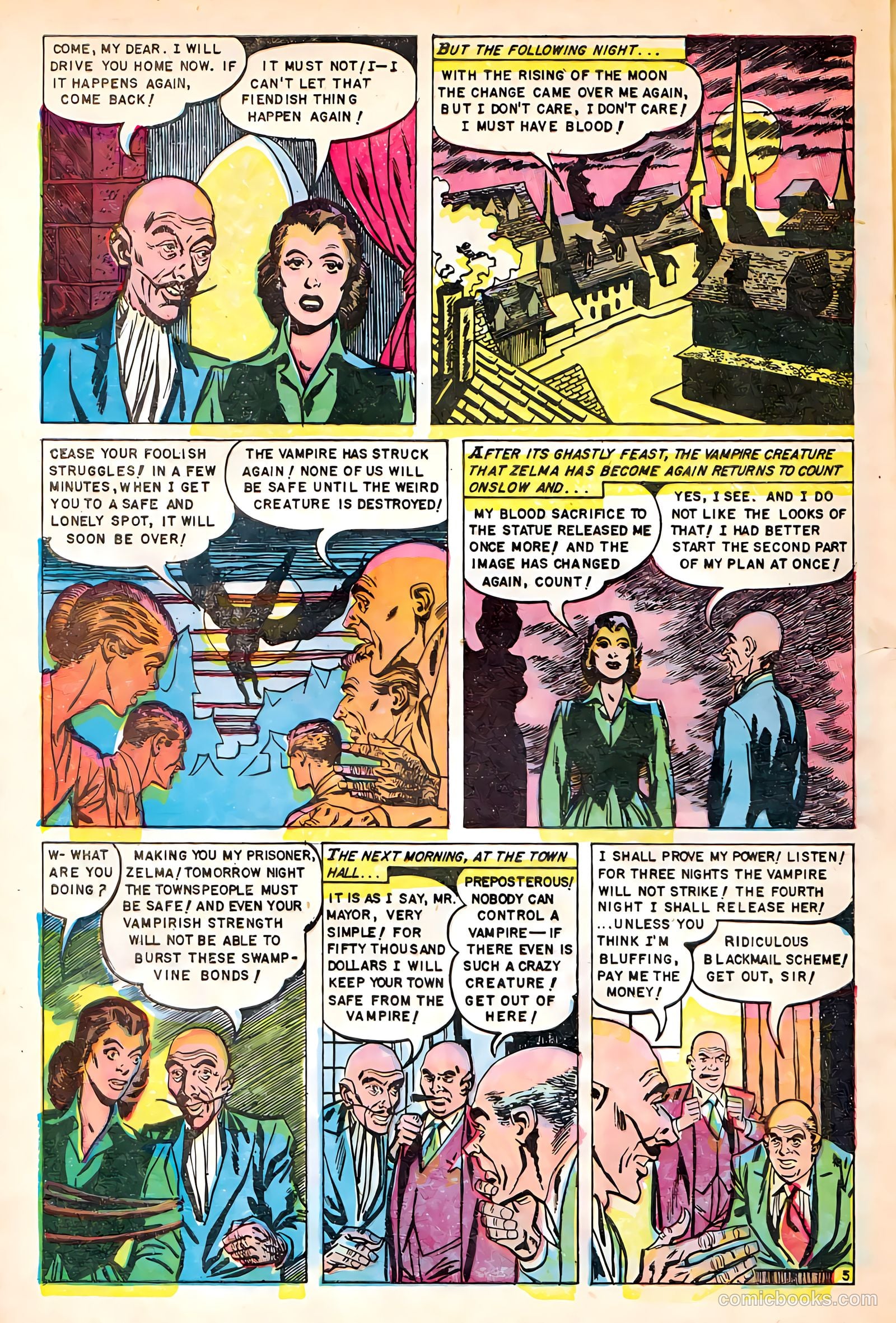 Baffling Mysteries #16 (1953) — page 32 of 36