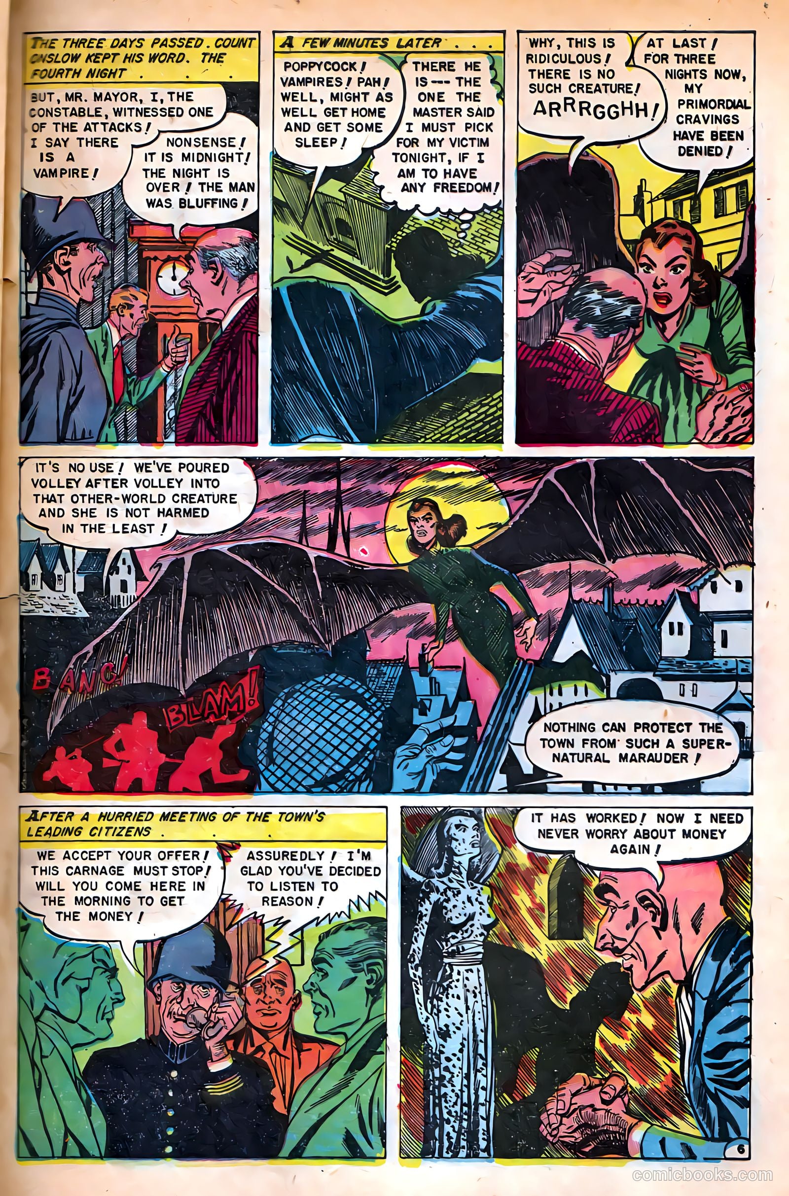 Baffling Mysteries #16 (1953) — page 33 of 36