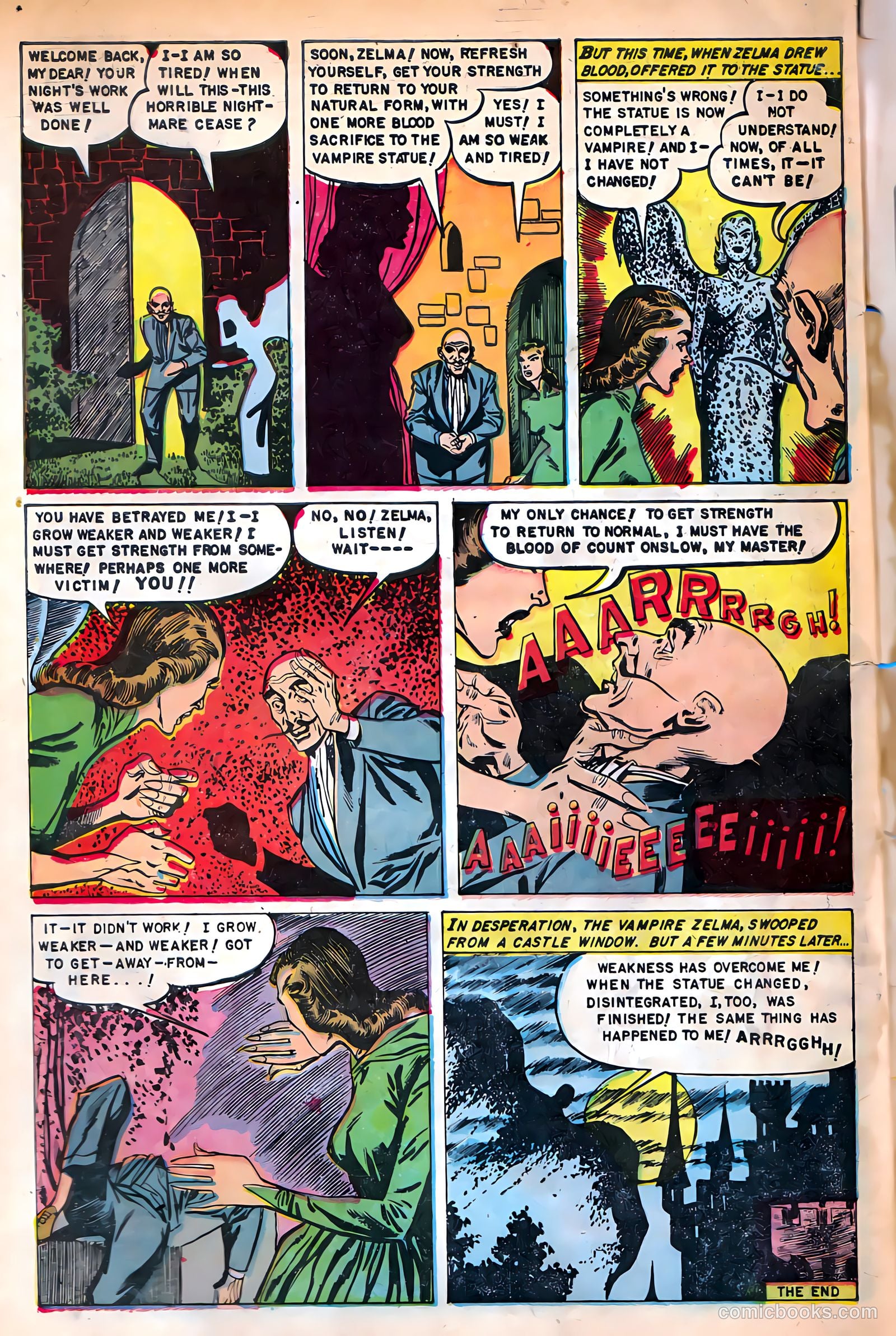 Baffling Mysteries #16 (1953) — page 34 of 36