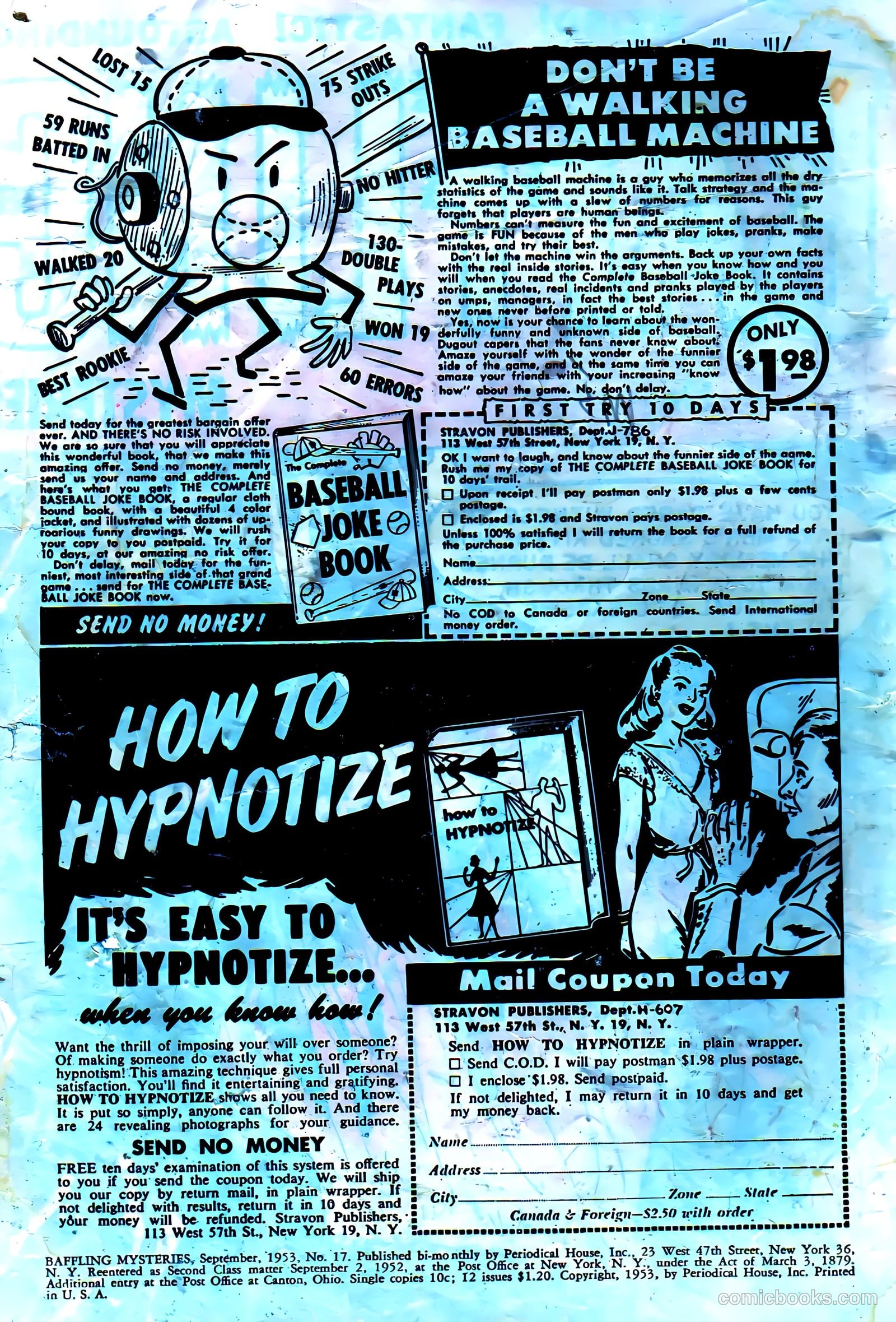 Baffling Mysteries #17 (1953) — page 2 of 36