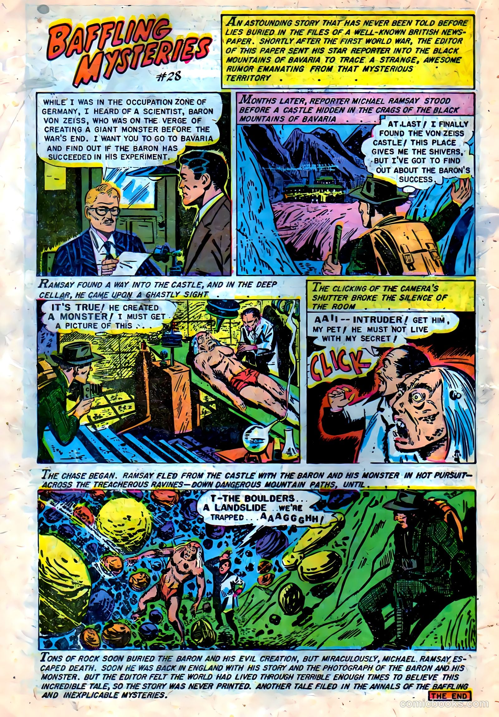 Baffling Mysteries #17 (1953) — page 18 of 36