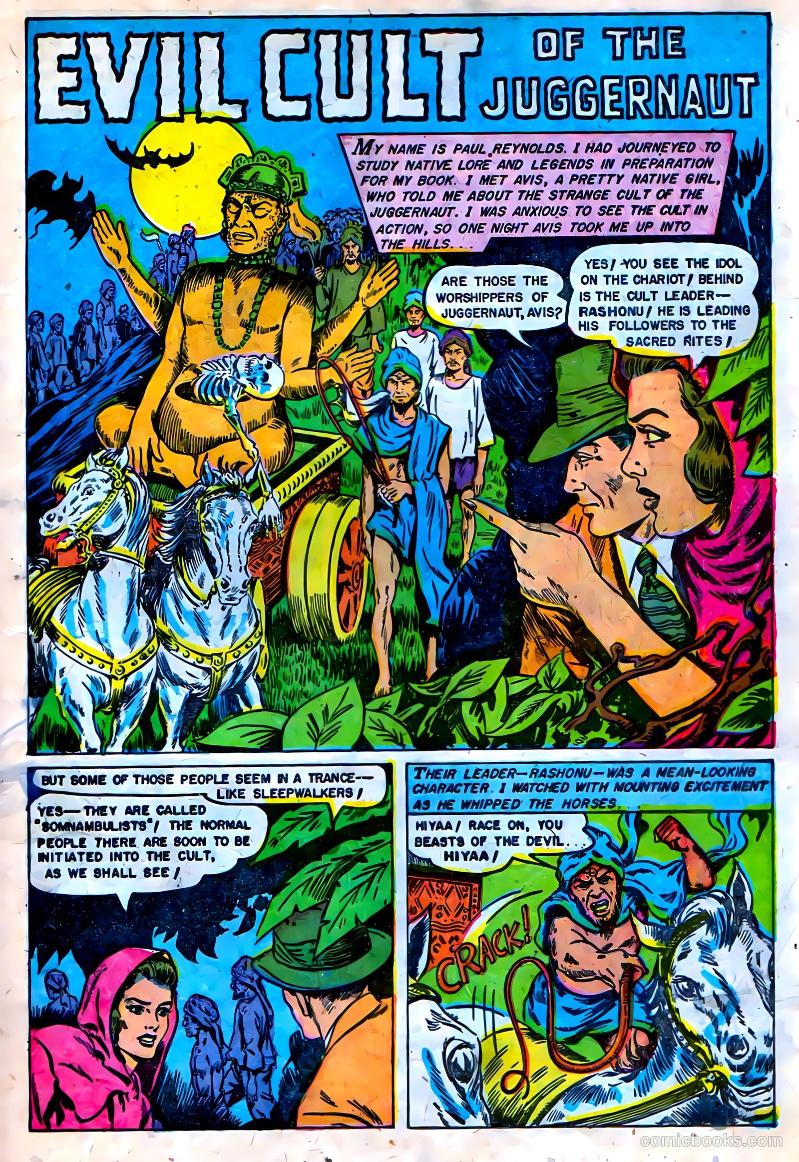 Baffling Mysteries #17 (1953) — page 19 of 36