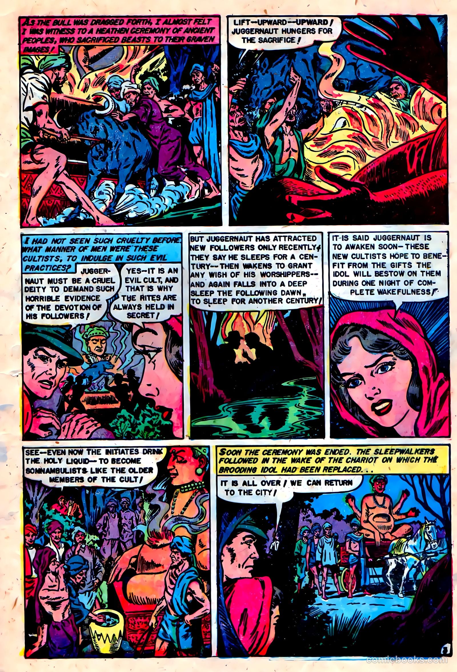 Baffling Mysteries #17 (1953) — page 21 of 36