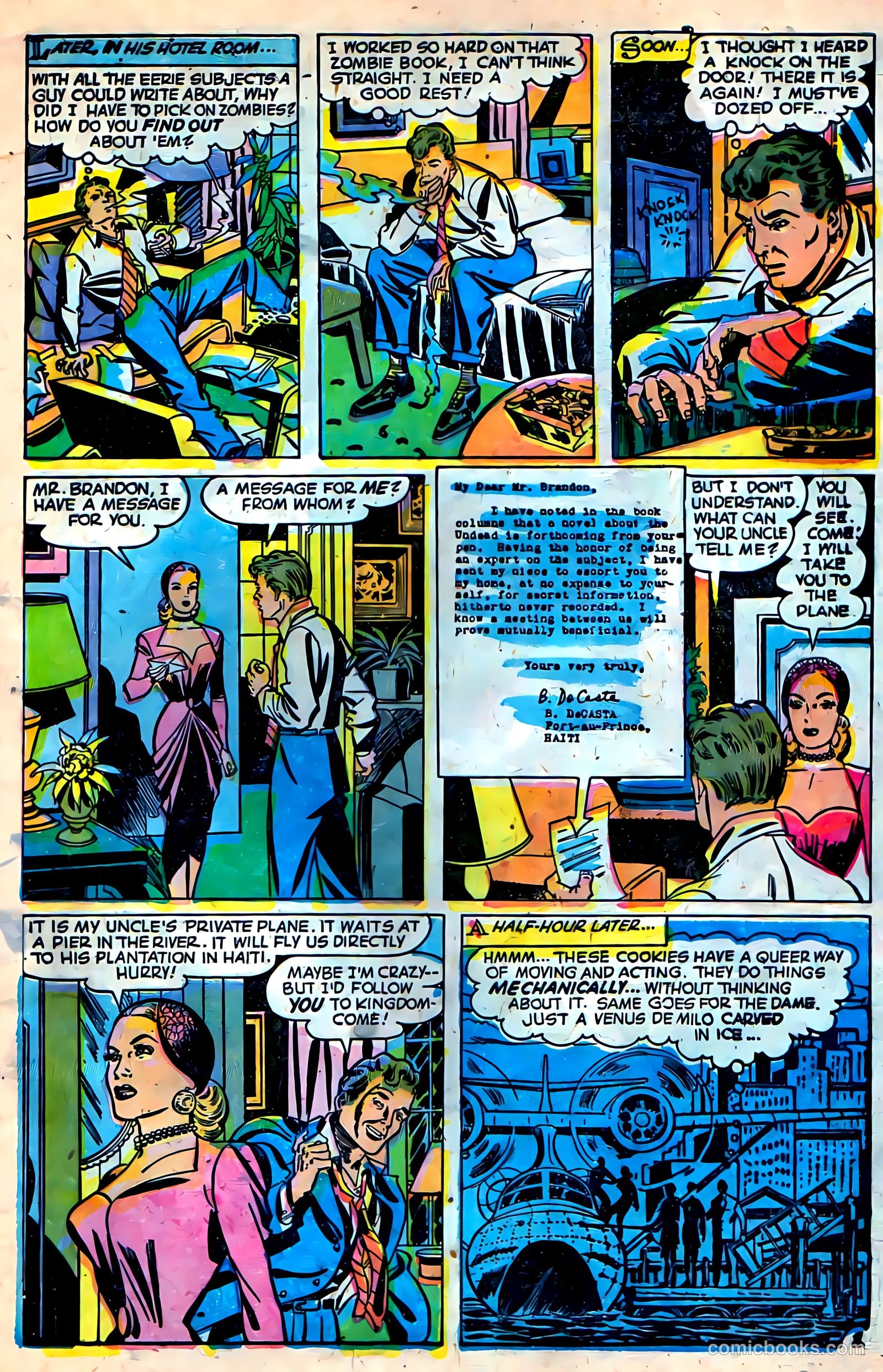 Baffling Mysteries #17 (1953) — page 29 of 36