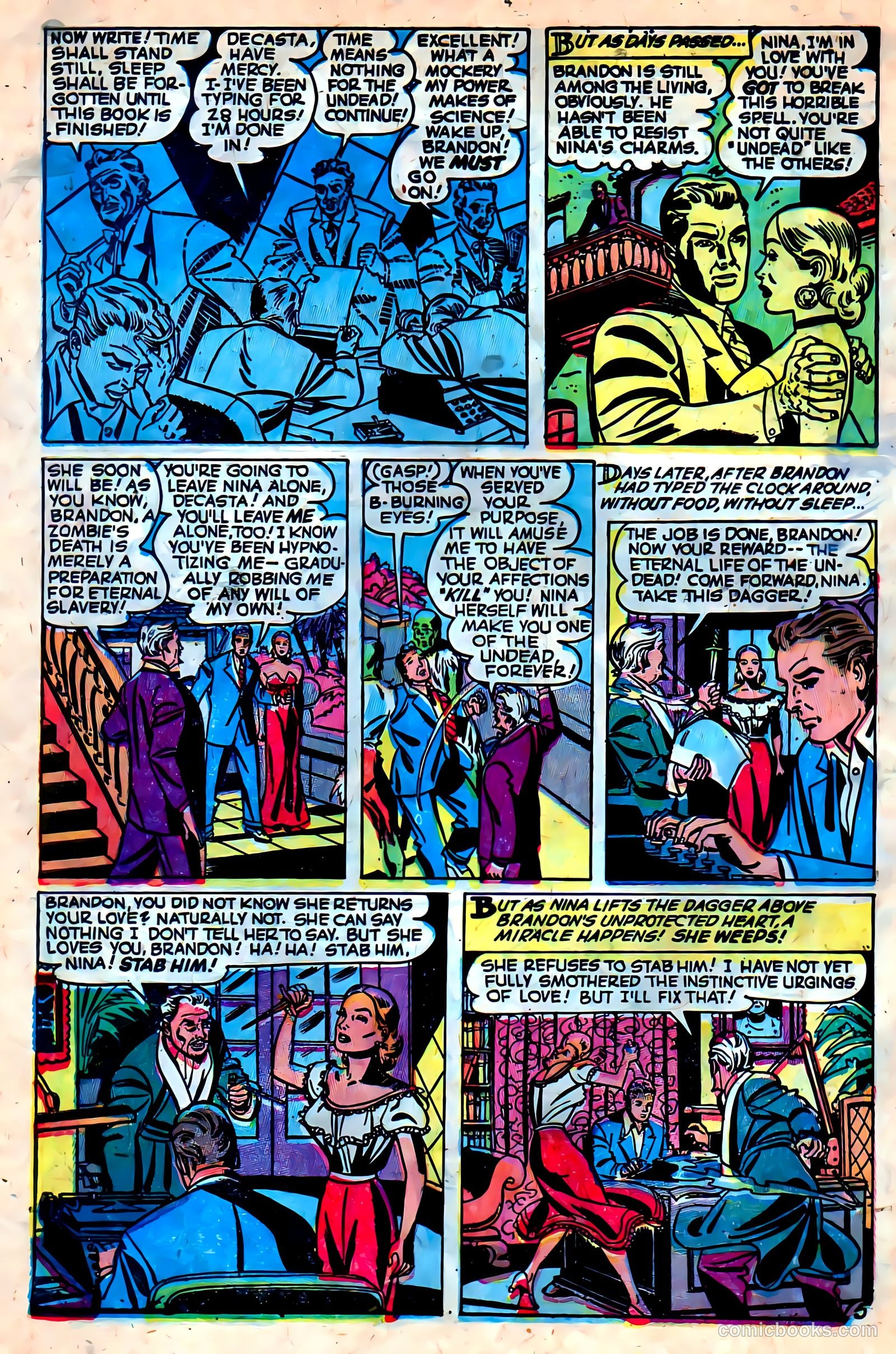 Baffling Mysteries #17 (1953) — page 32 of 36