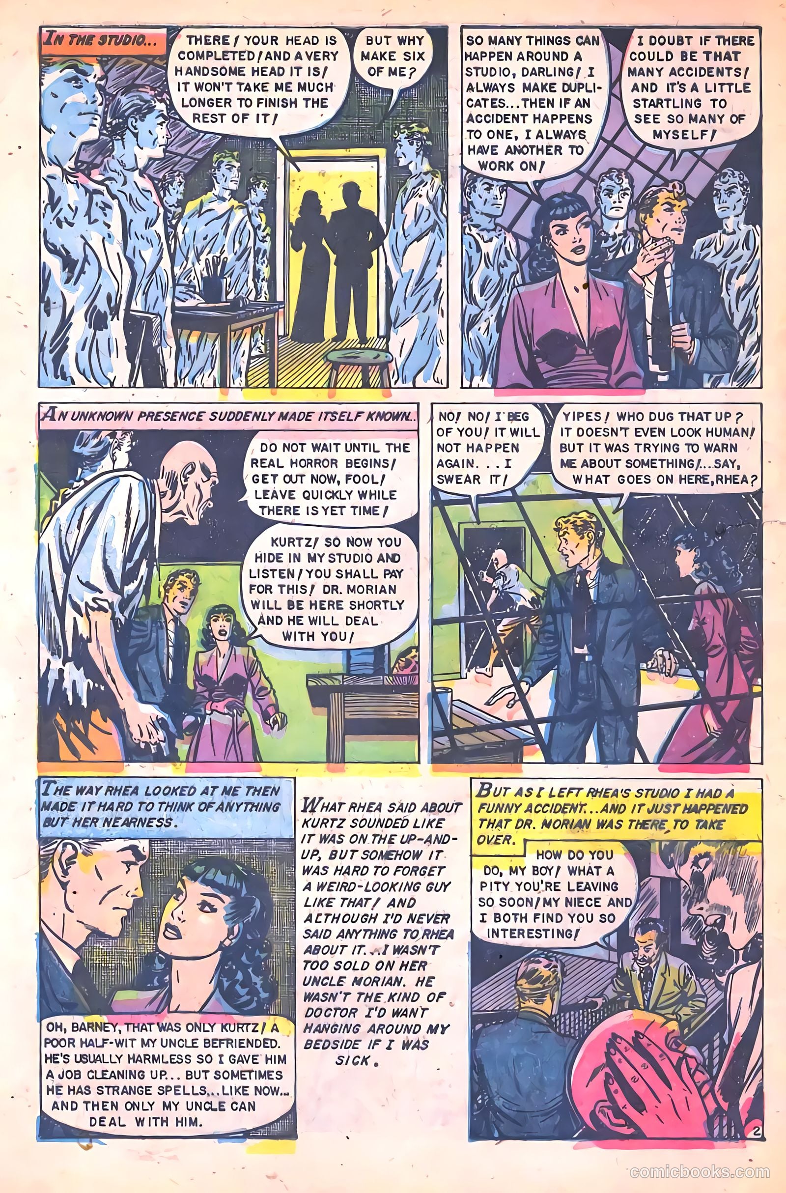 Baffling Mysteries #18 (1953) — page 4 of 36