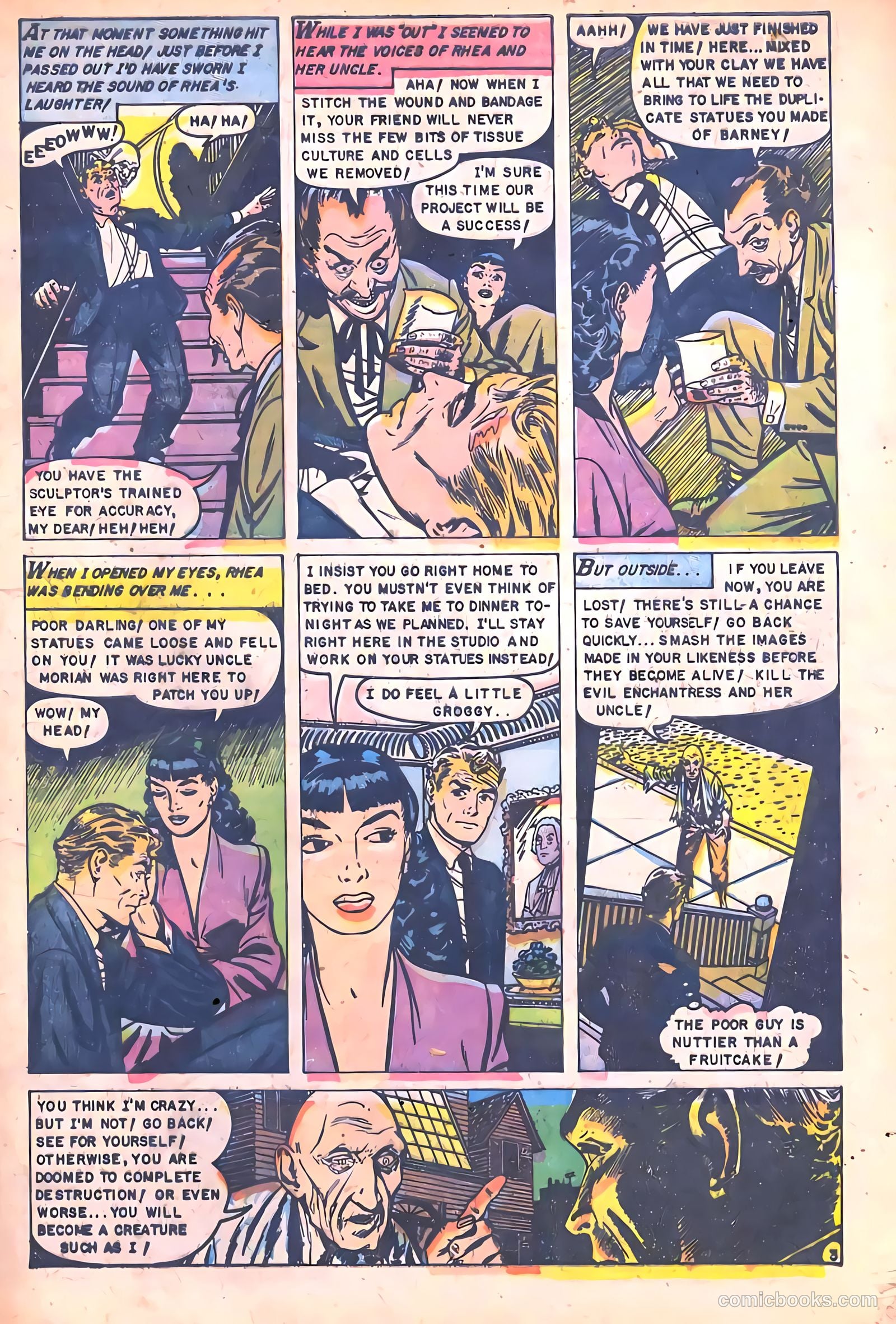 Baffling Mysteries #18 (1953) — page 5 of 36