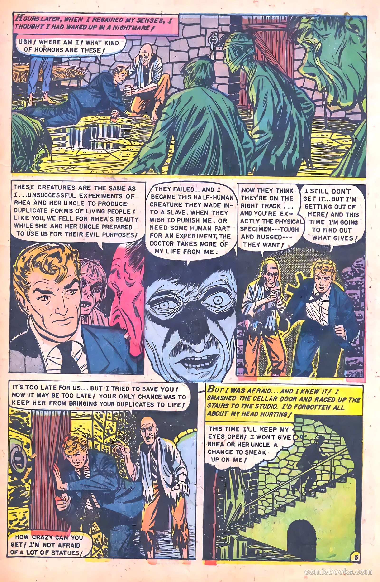 Baffling Mysteries #18 (1953) — page 7 of 36