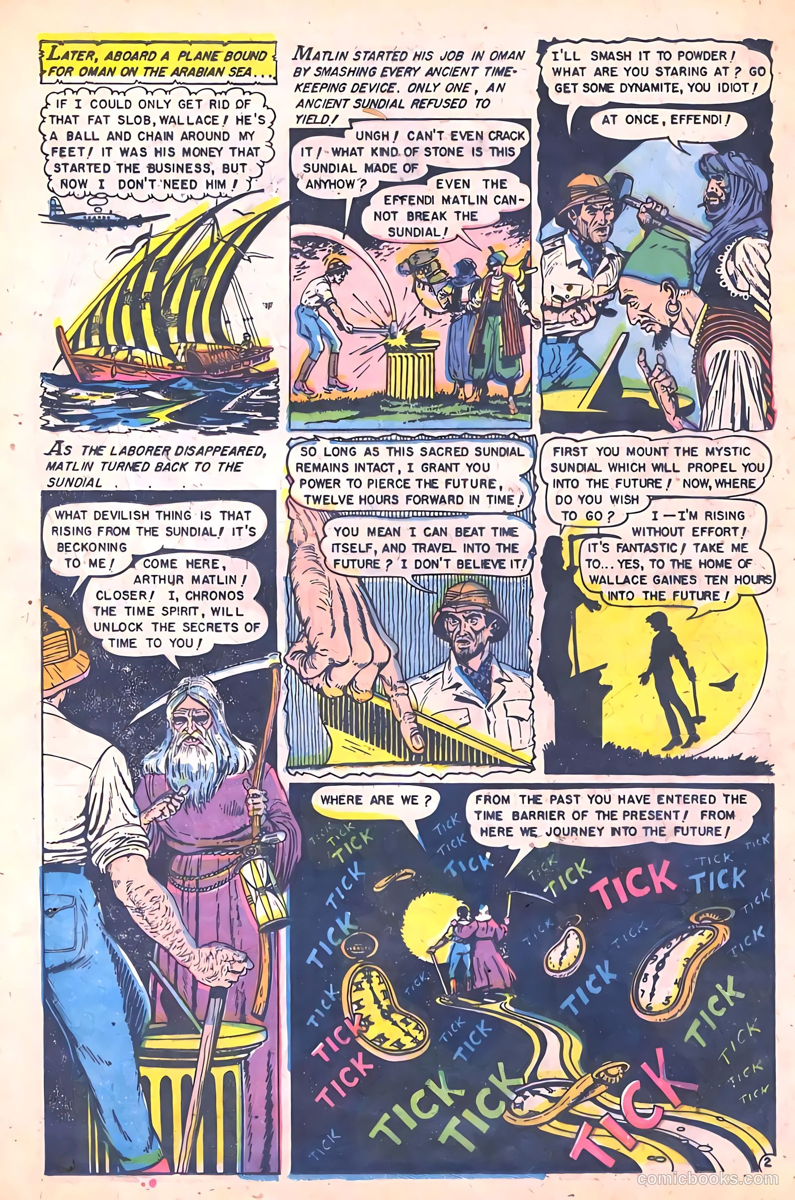 Baffling Mysteries #18 (1953) — page 12 of 36