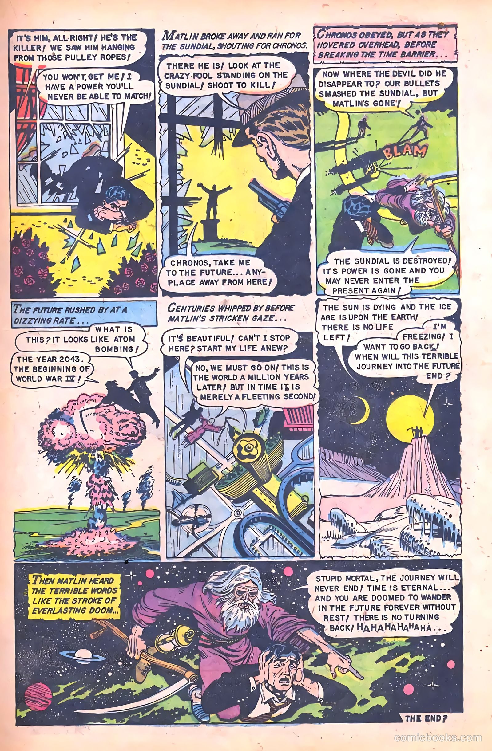 Baffling Mysteries #18 (1953) — page 17 of 36