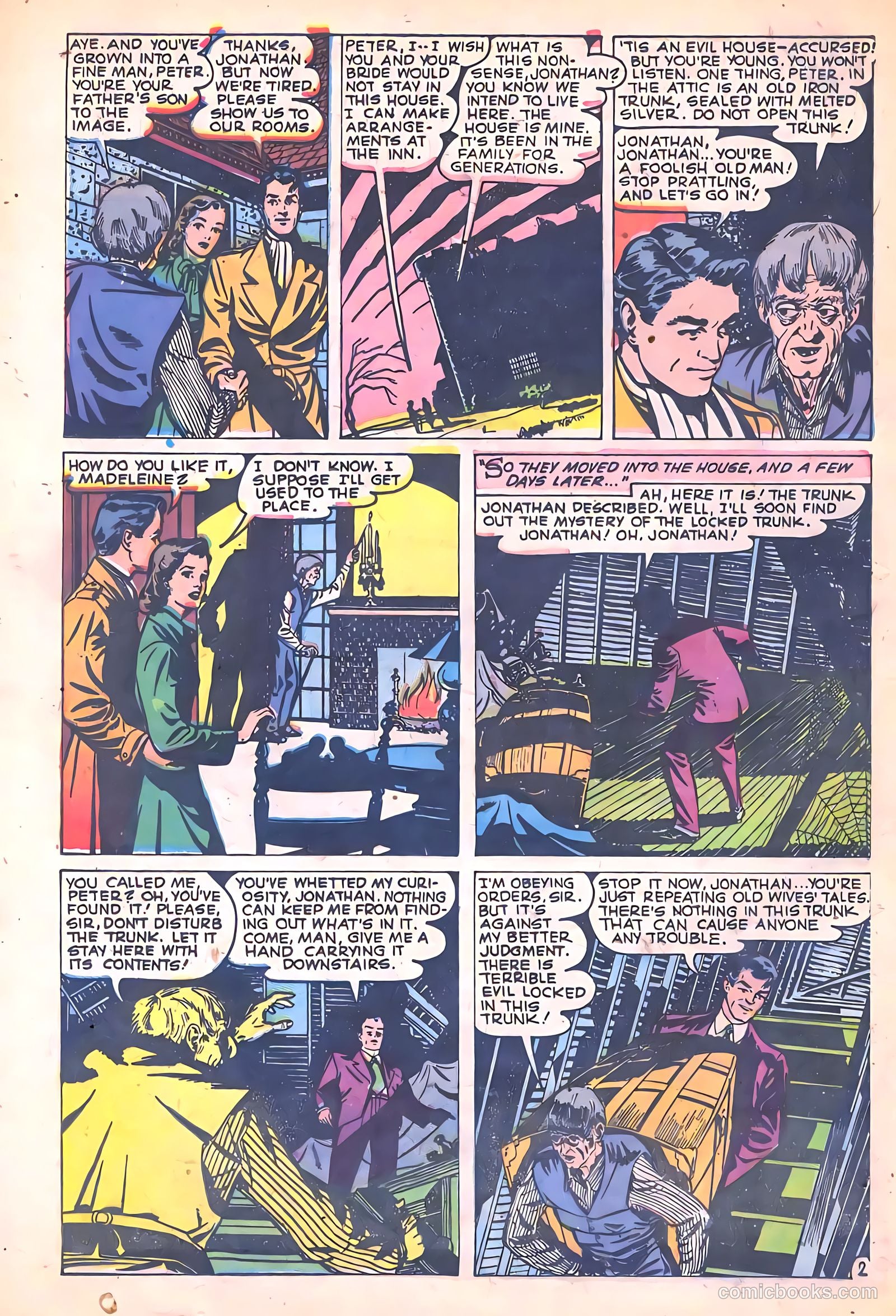 Baffling Mysteries #18 (1953) — page 20 of 36