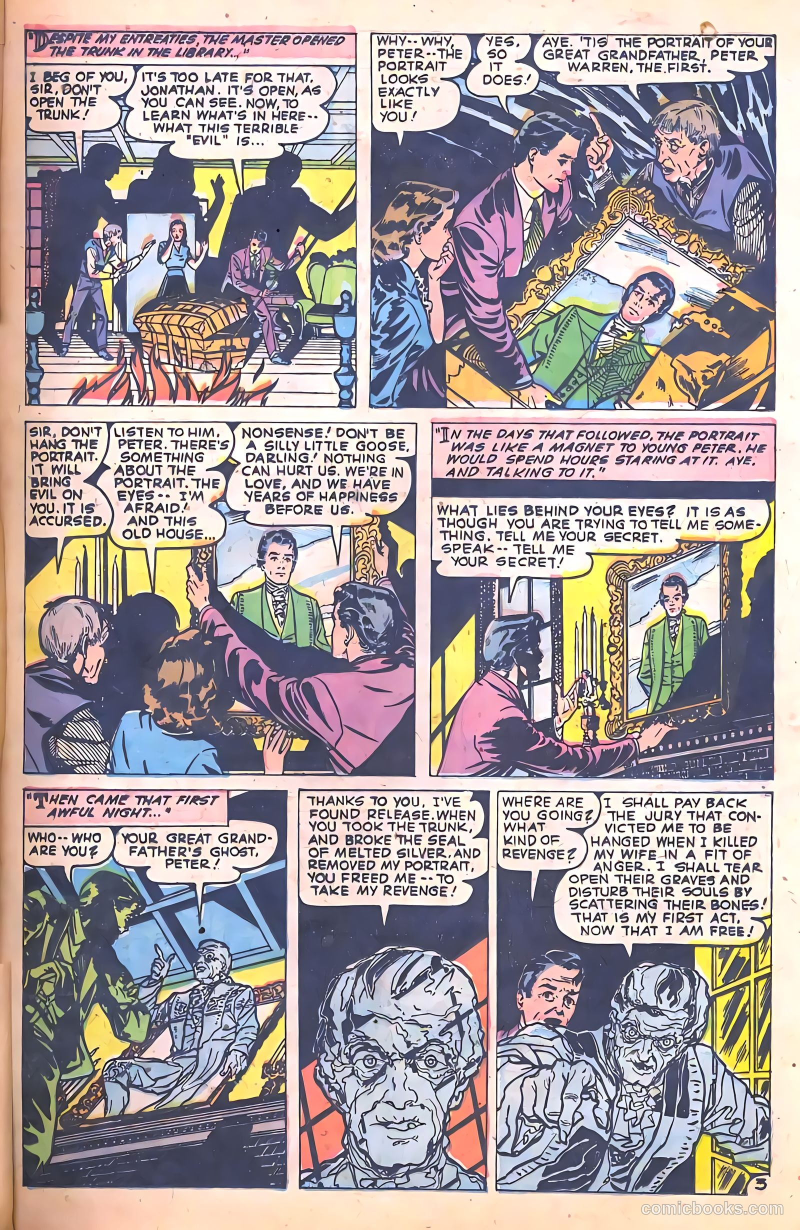 Baffling Mysteries #18 (1953) — page 21 of 36