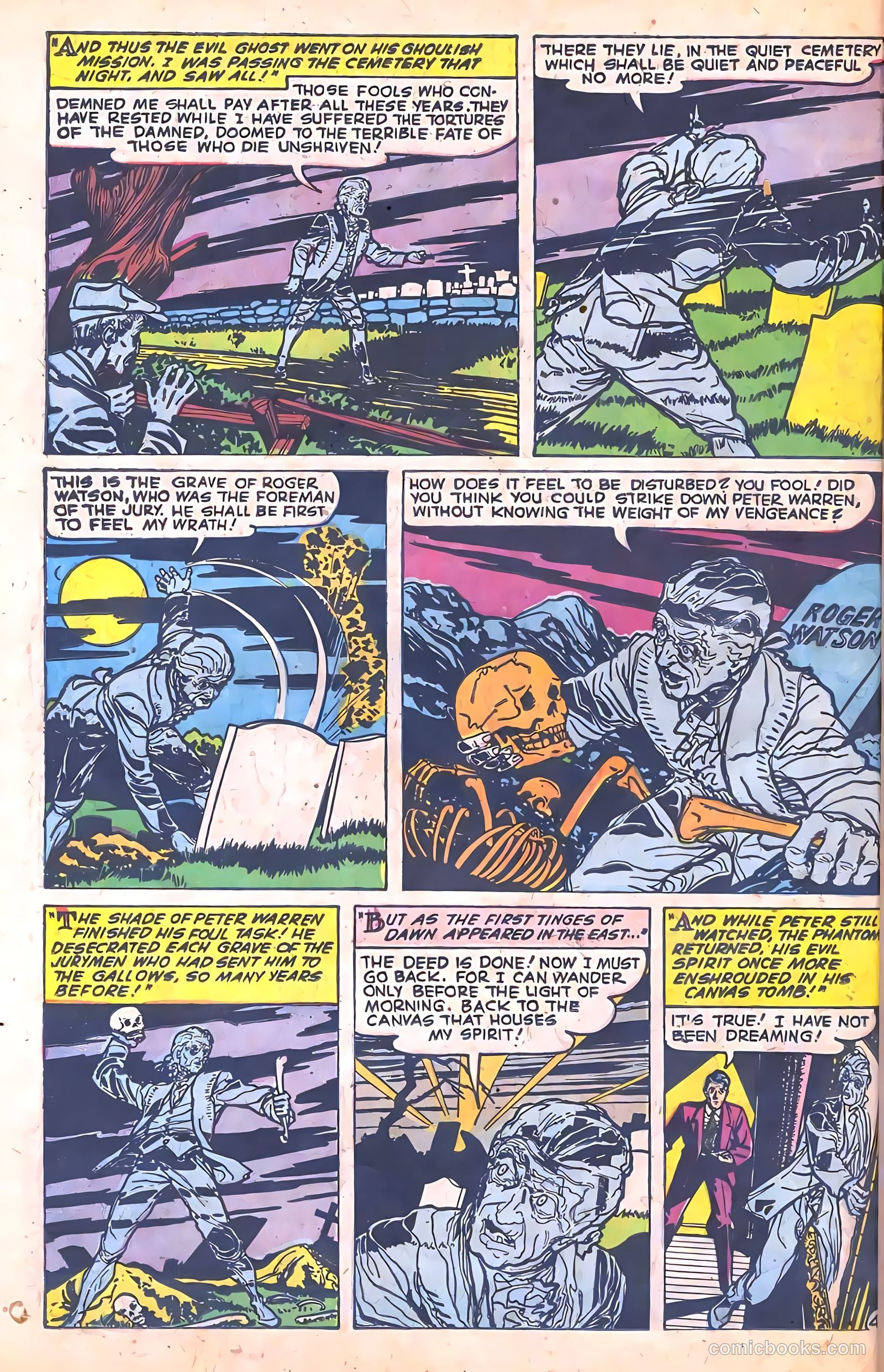 Baffling Mysteries #18 (1953) — page 22 of 36