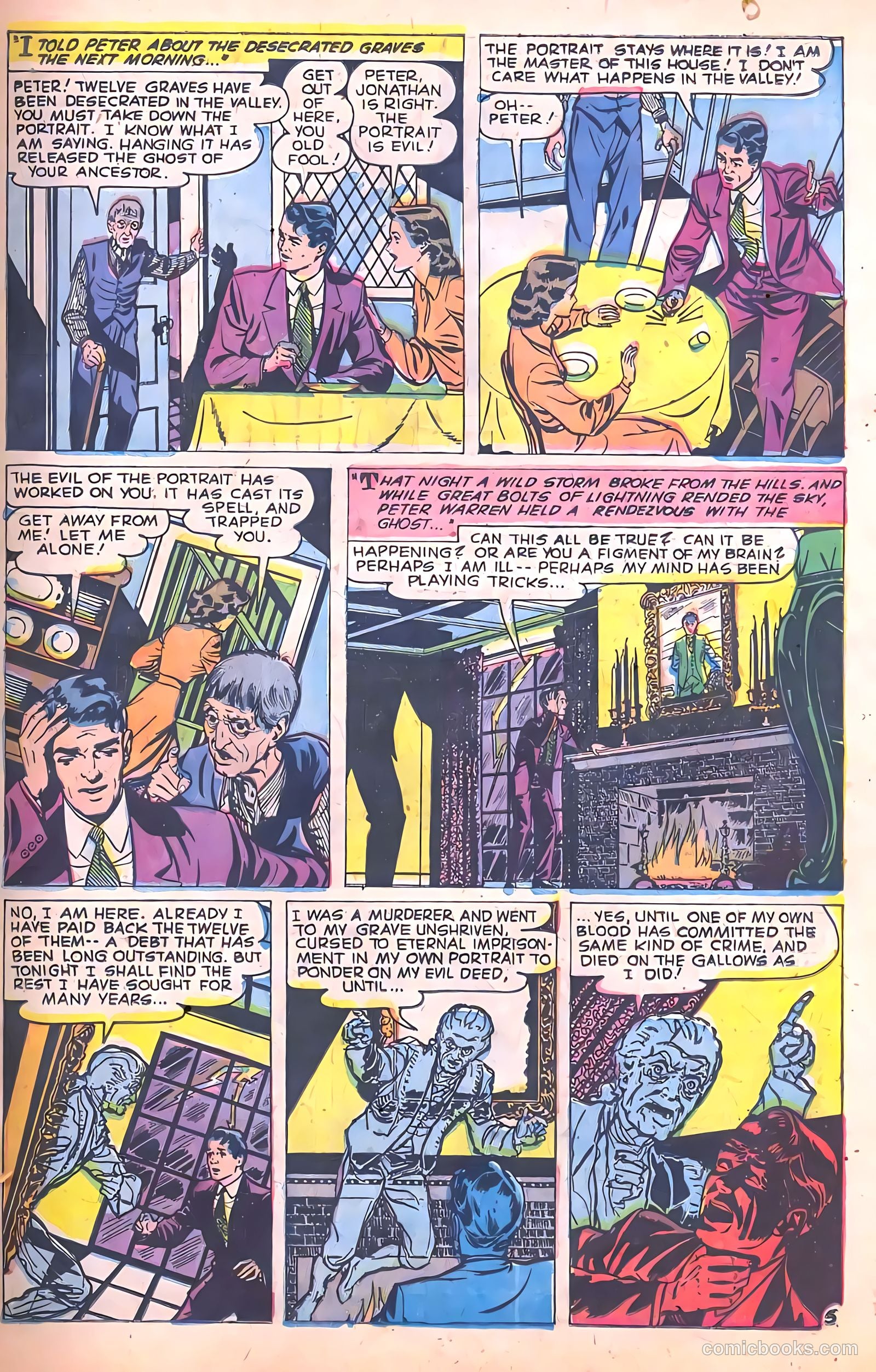 Baffling Mysteries #18 (1953) — page 23 of 36