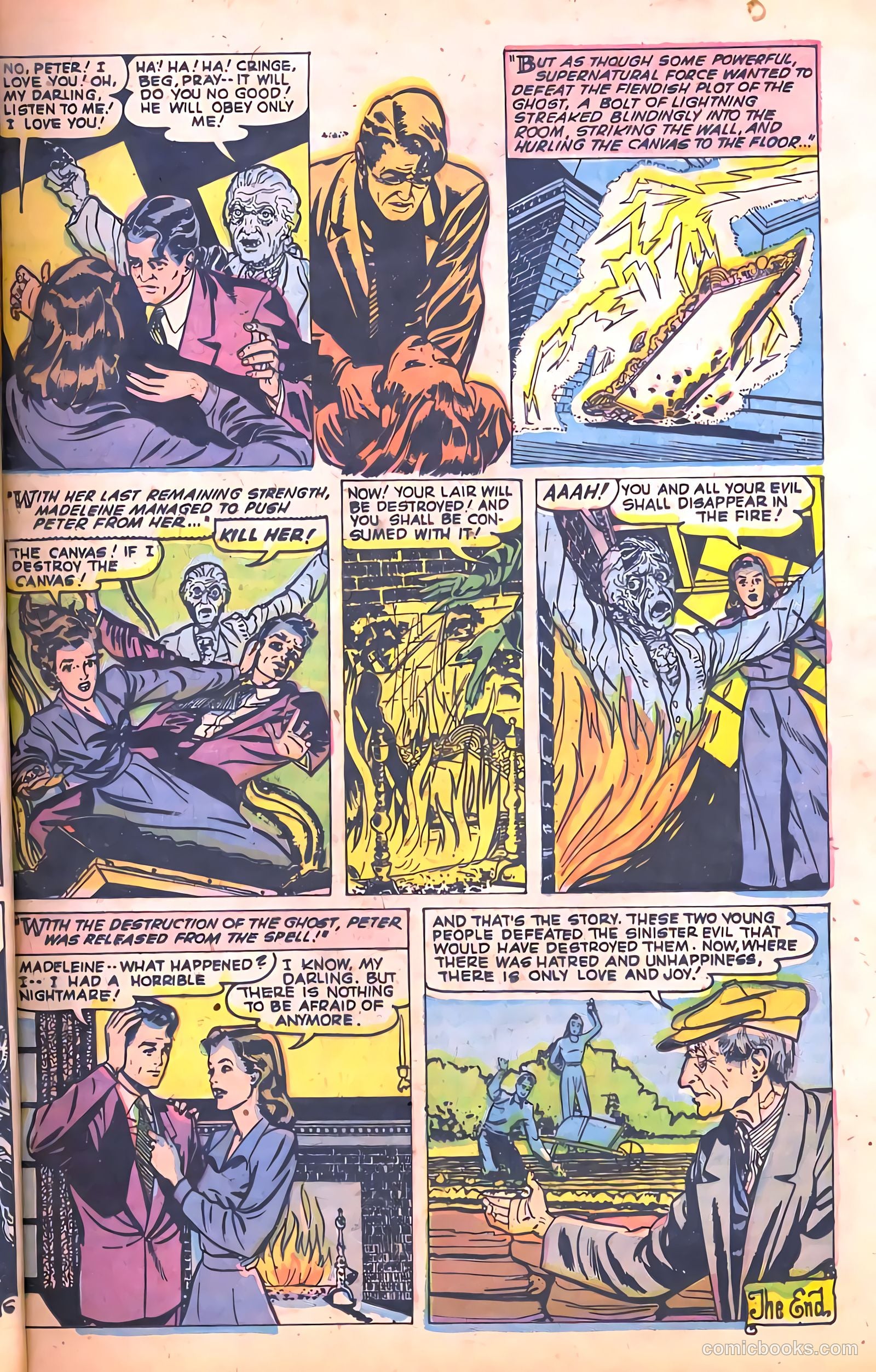 Baffling Mysteries #18 (1953) — page 25 of 36
