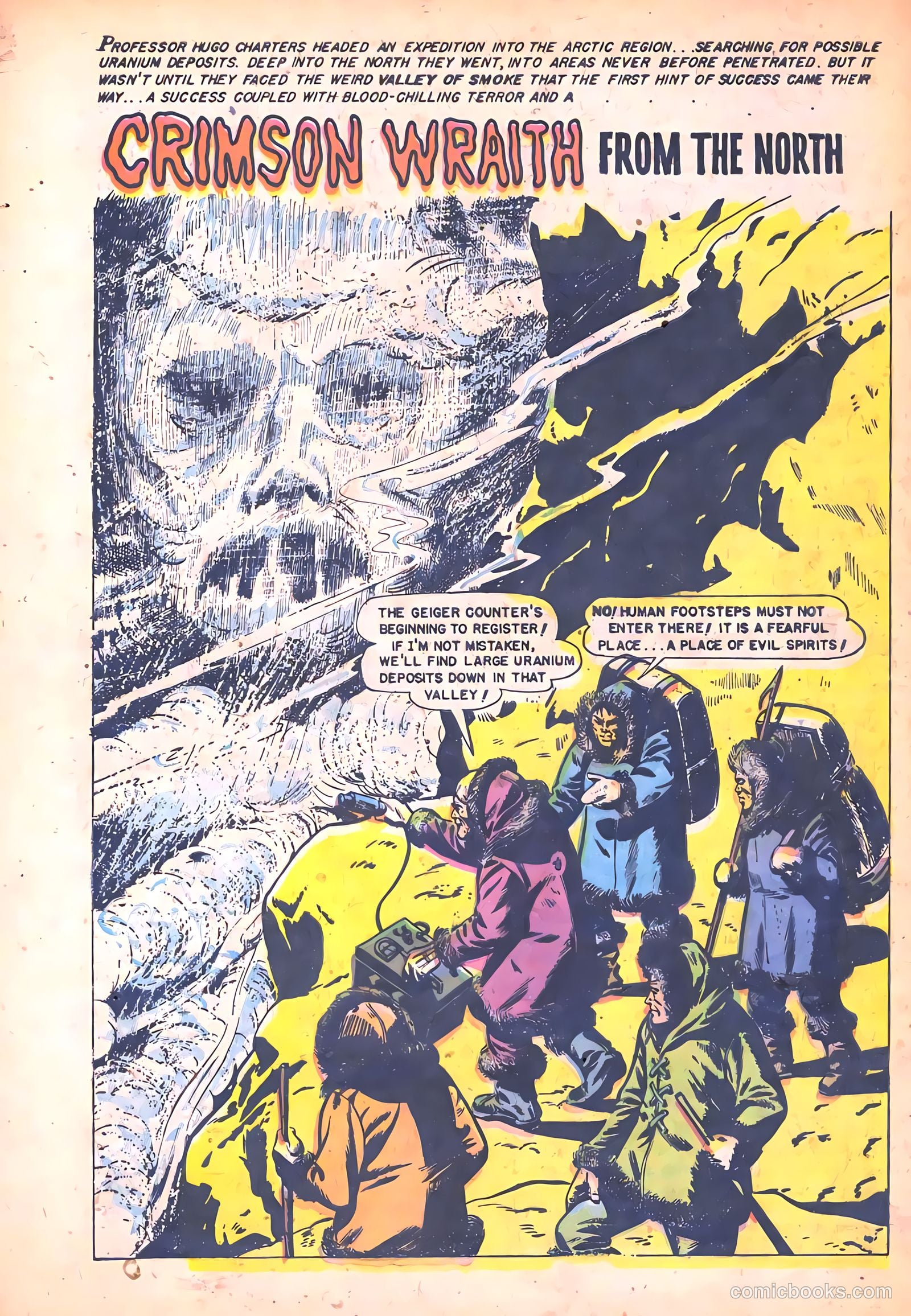 Baffling Mysteries #18 (1953) — page 28 of 36