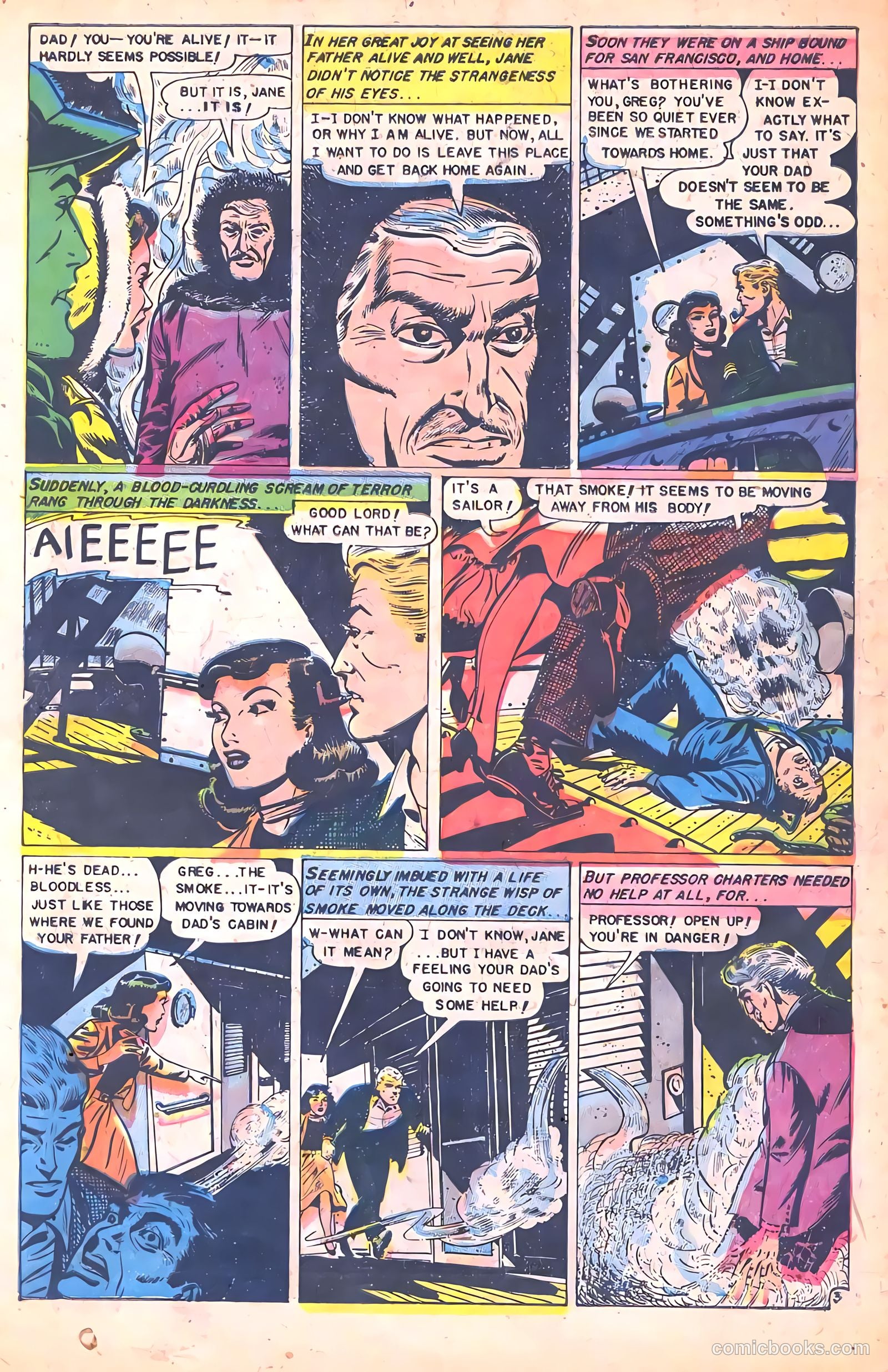 Baffling Mysteries #18 (1953) — page 30 of 36
