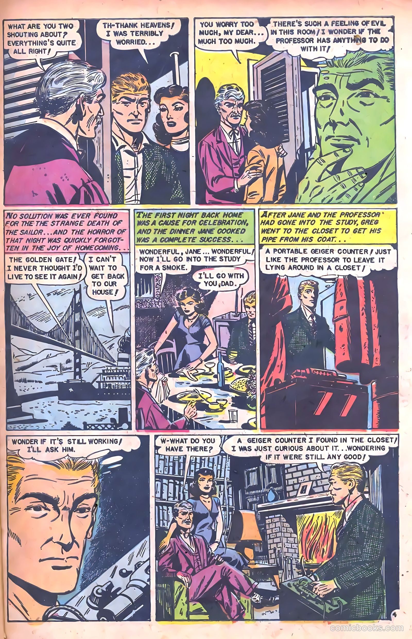 Baffling Mysteries #18 (1953) — page 31 of 36