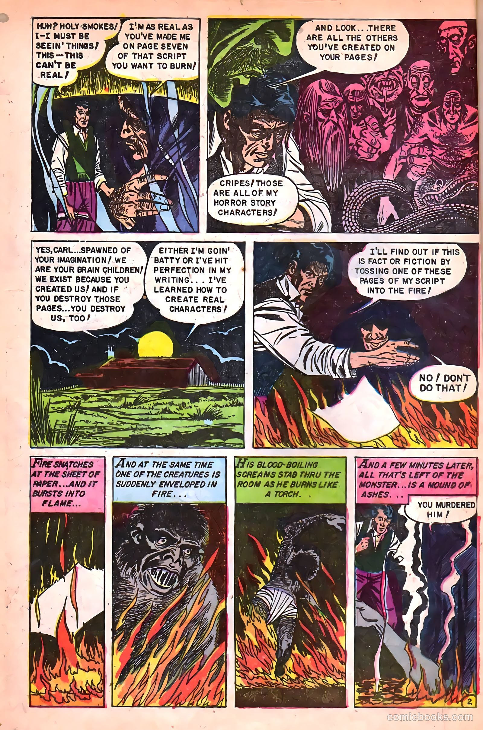 Baffling Mysteries #19 (1954) — page 4 of 36