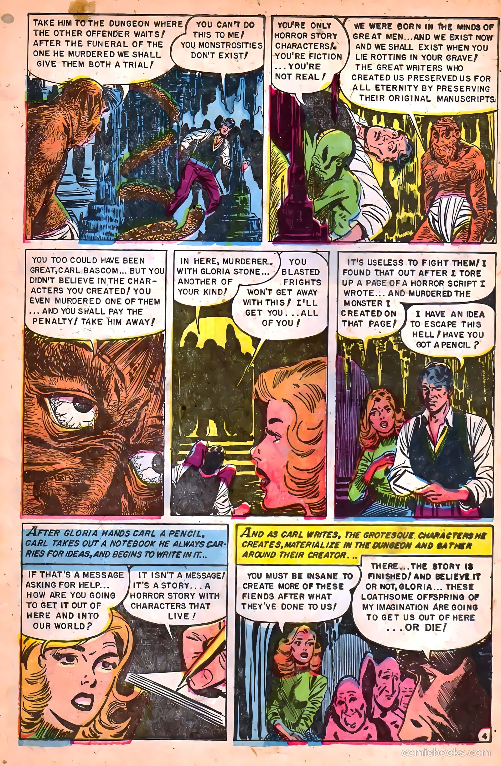 Baffling Mysteries #19 (1954) — page 6 of 36