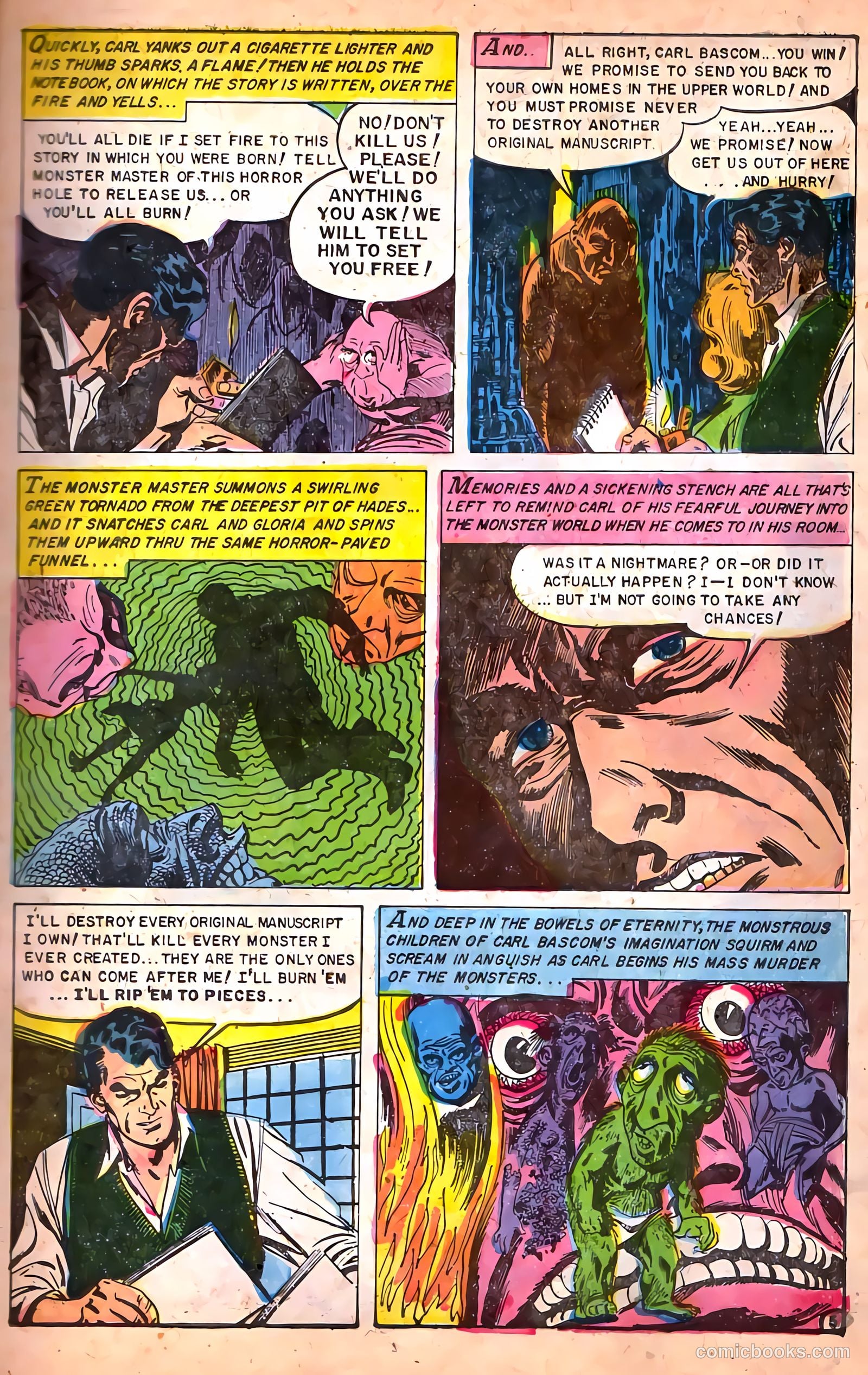 Baffling Mysteries #19 (1954) — page 7 of 36